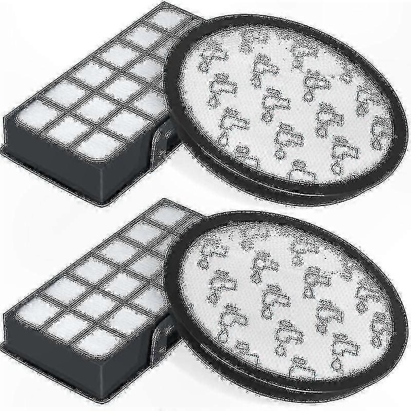 Hepa Filters 2-Pack for Cyclonic Vacuum Cleaners, Compatible with Ro76xx Series, Replacement Filters for Quiet Force Models