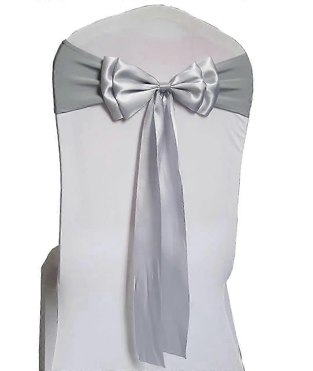 6 elastic chair straps with double bows 2025