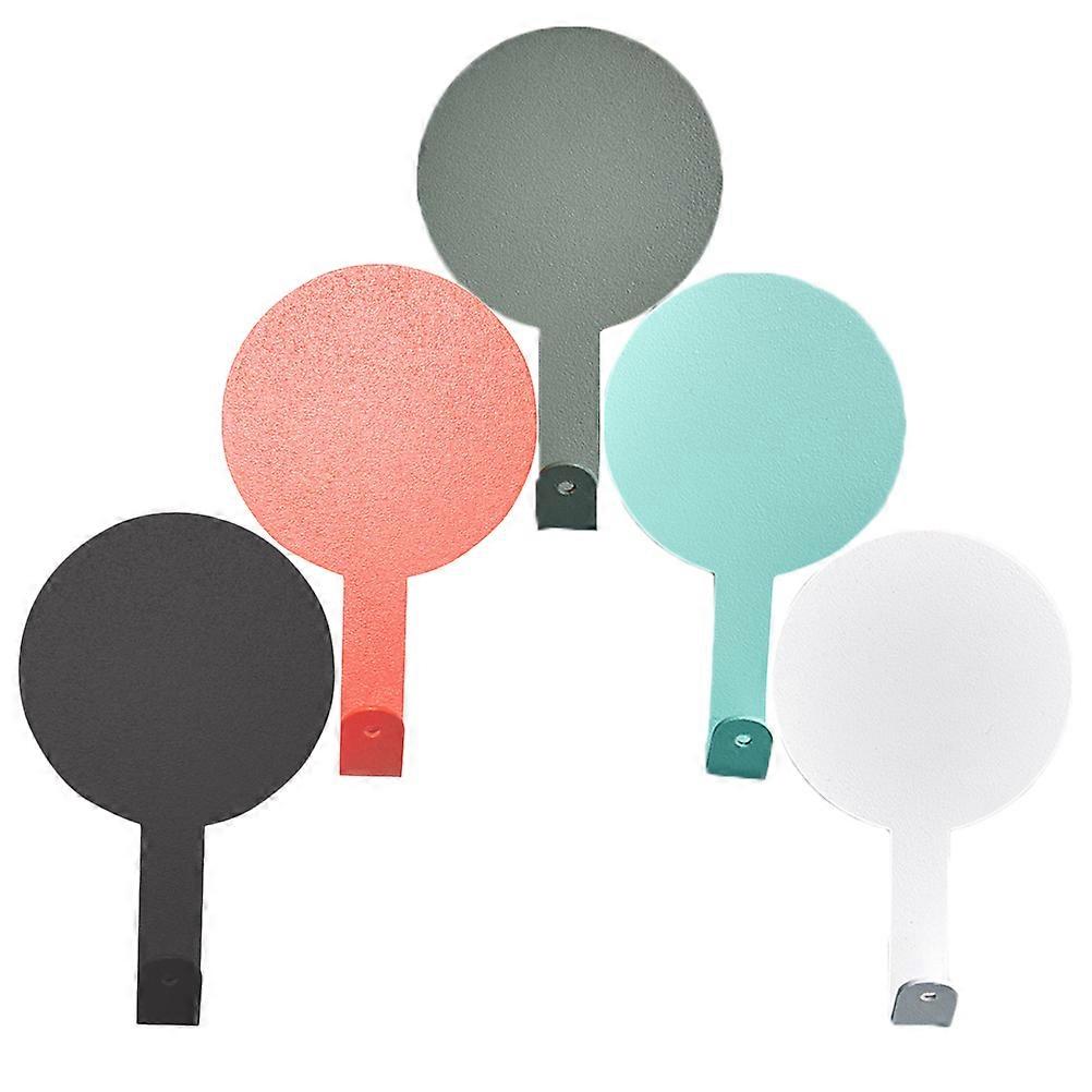 Decorative Metal Hook Balloon Adhesive Hooks for Kitchen Use 5Pcs Set