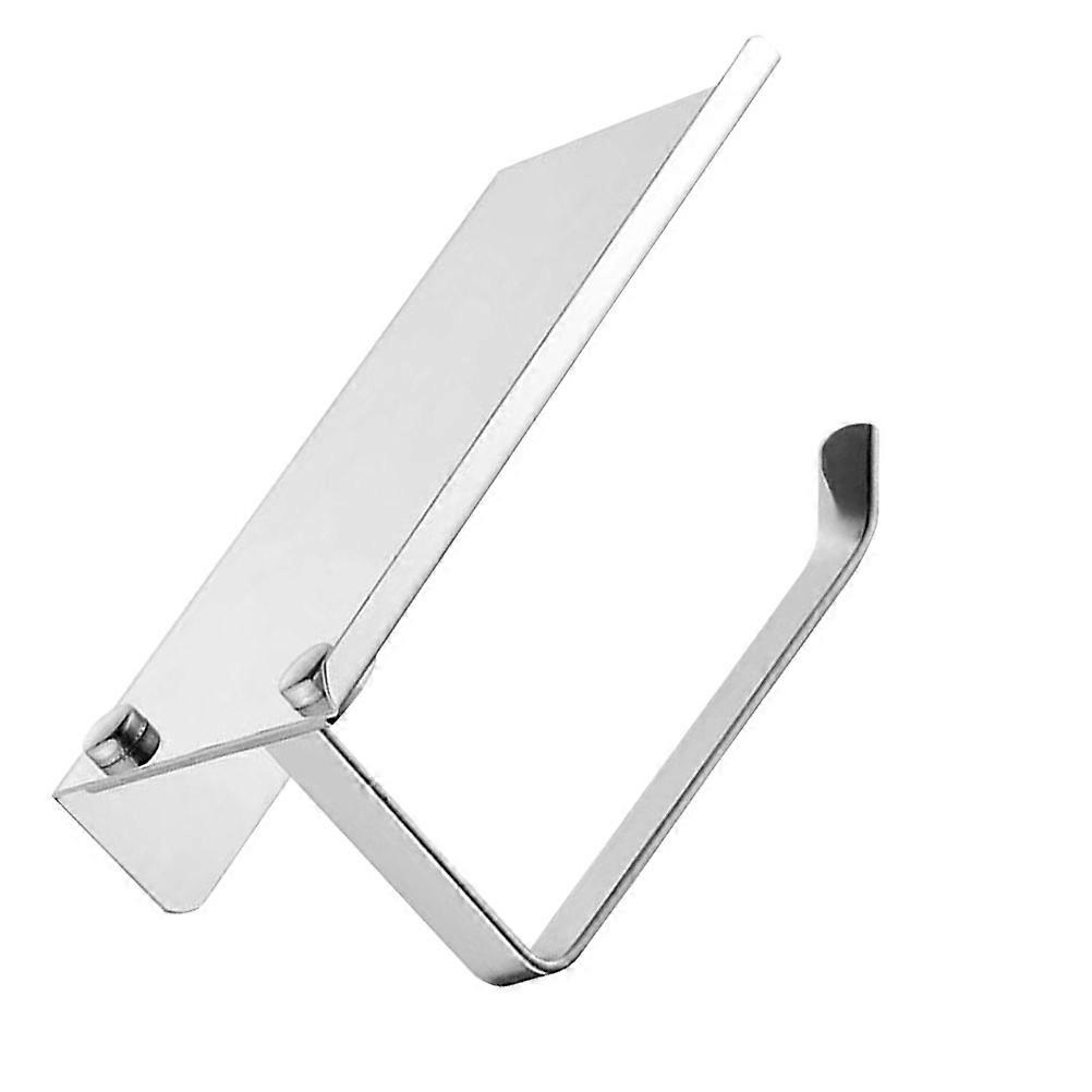 Bathroom Accessory for Holding Paper Roll 2Pcs Silver