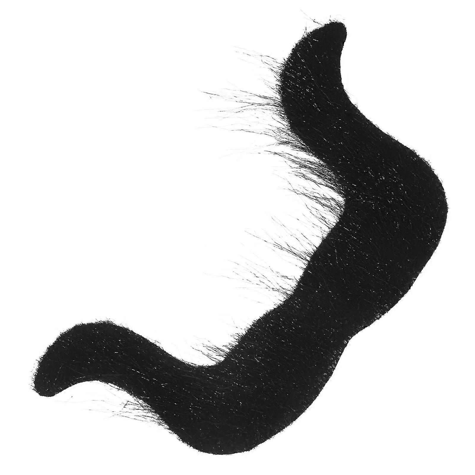 Fake Beard 2Pcs Novel False Mustache for Halloween Costume Party Use