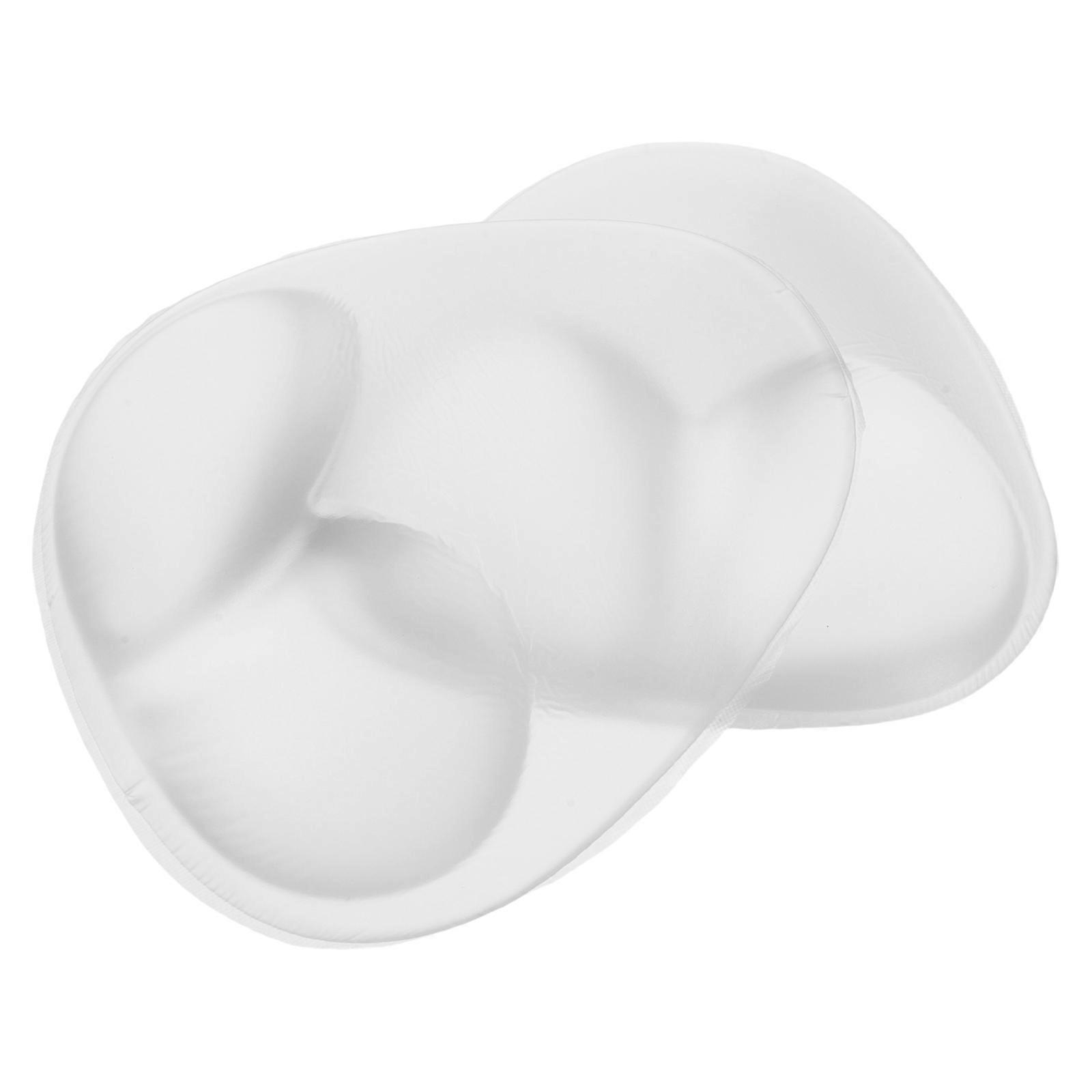 Silicone Bra Inserts Push Up Cups 2Pairs Removable Bikini Padding Inserts