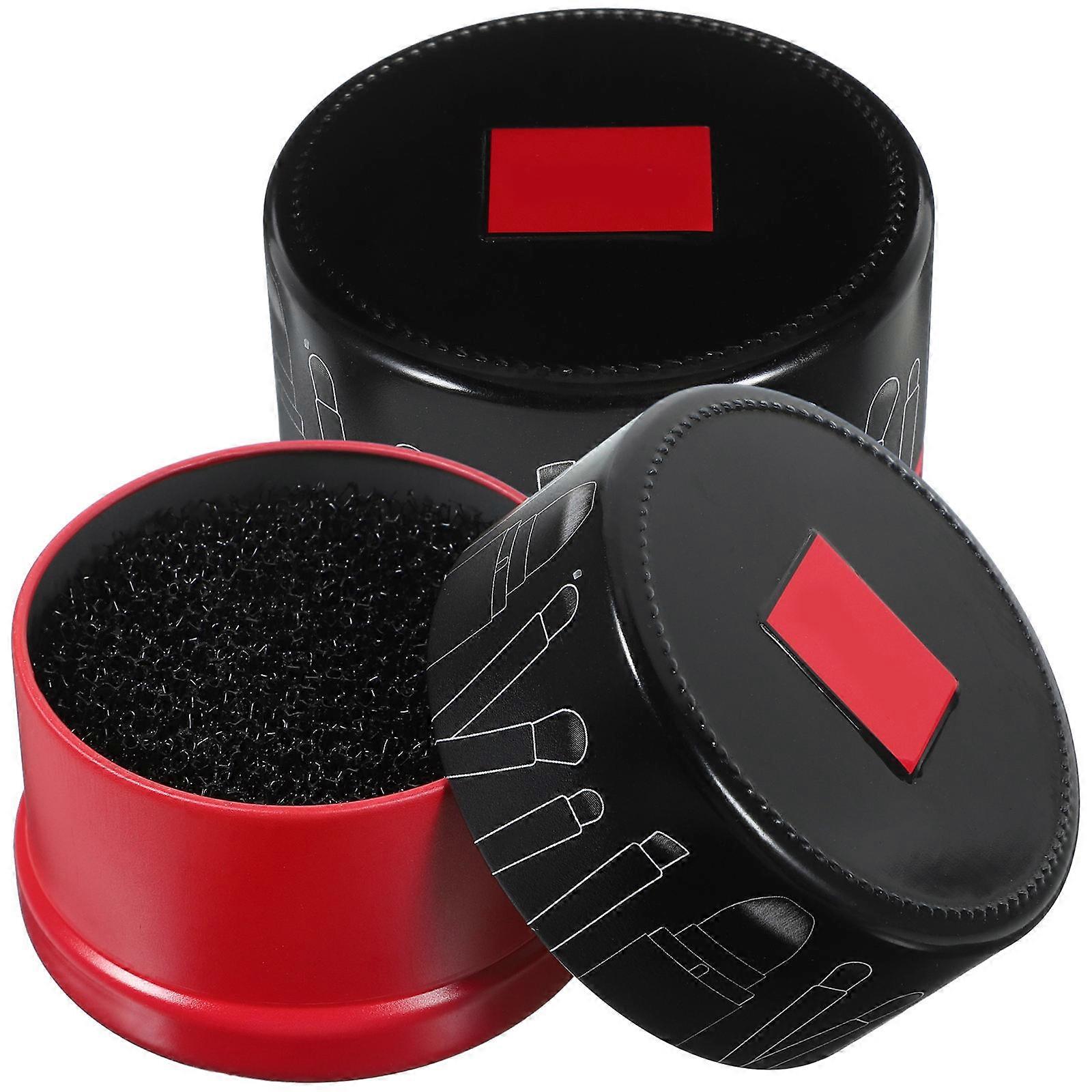 Makeup Brush Cleaner Box for Cleaning 10Pcs Makeup Cleaning Pad Set Portable