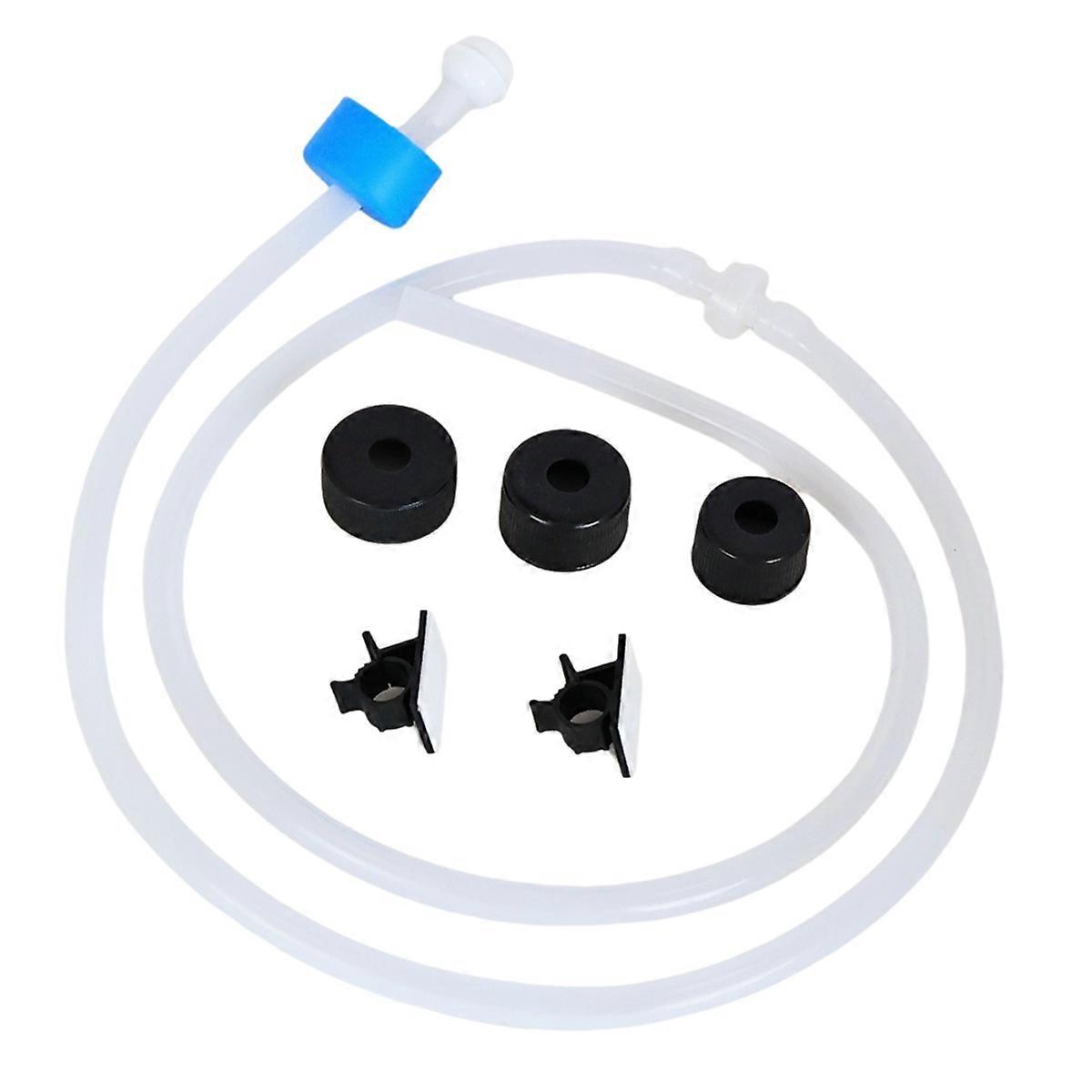 Soap Dispenser Extension Tube Kit for Kitchen Sink with Upgraded Check Value,47In Under Counter Dis