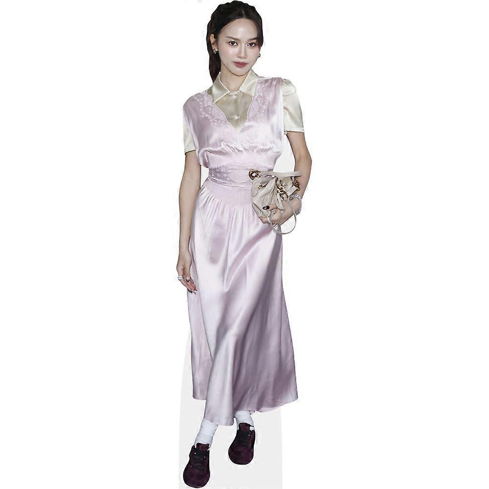 Christinna Kuan (Pink) Cardboard Cutout (lifesize OR mini size). Standee. Stand Up.
