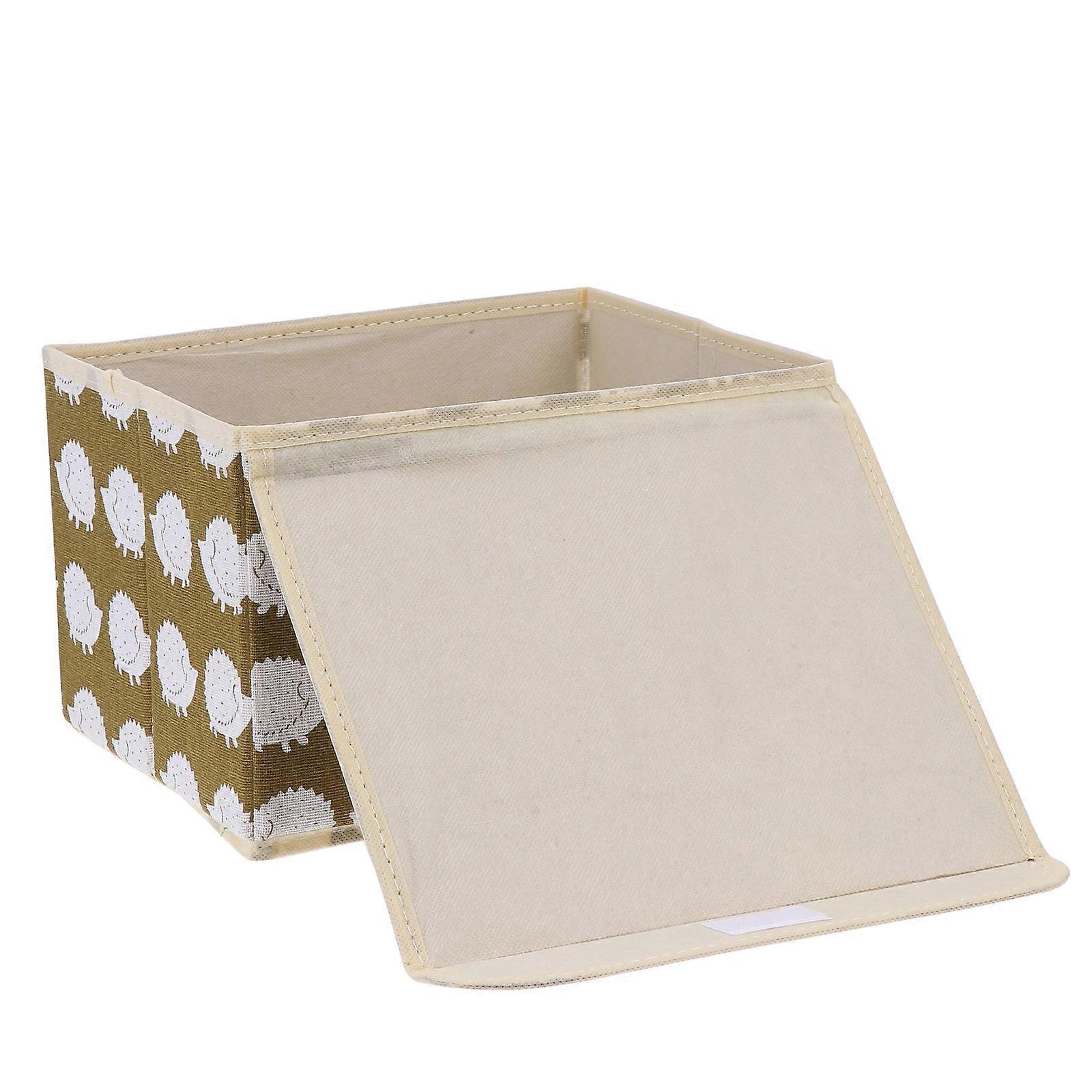 Hedgehog Square Storage Box for Clothing Organizer 1Pcs Multipurpose Storage