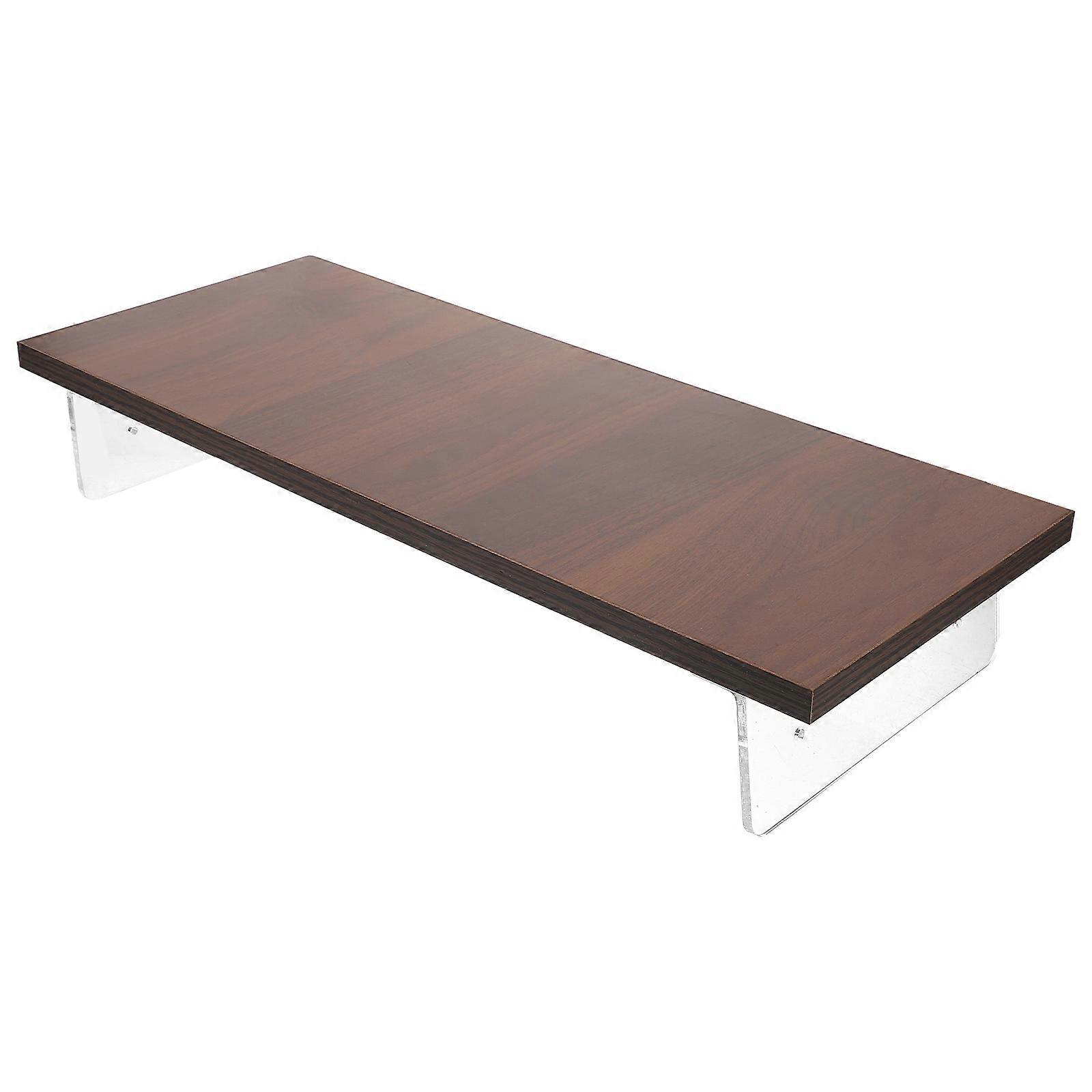 Desk Organizer Laptop Stand Acrylic Monitor Riser for Computer