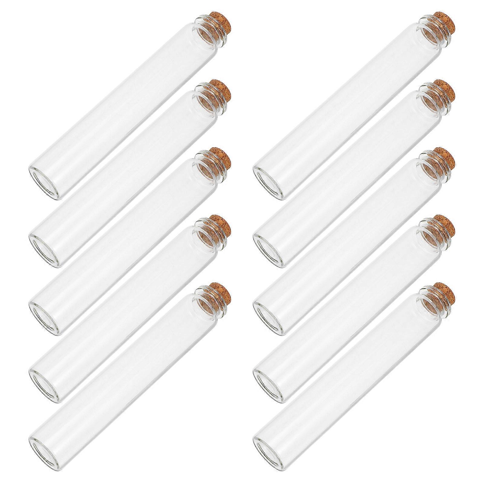 Mini Glass Bottles Glass Wishing Containers for Storage Use 30Pcs with Cork