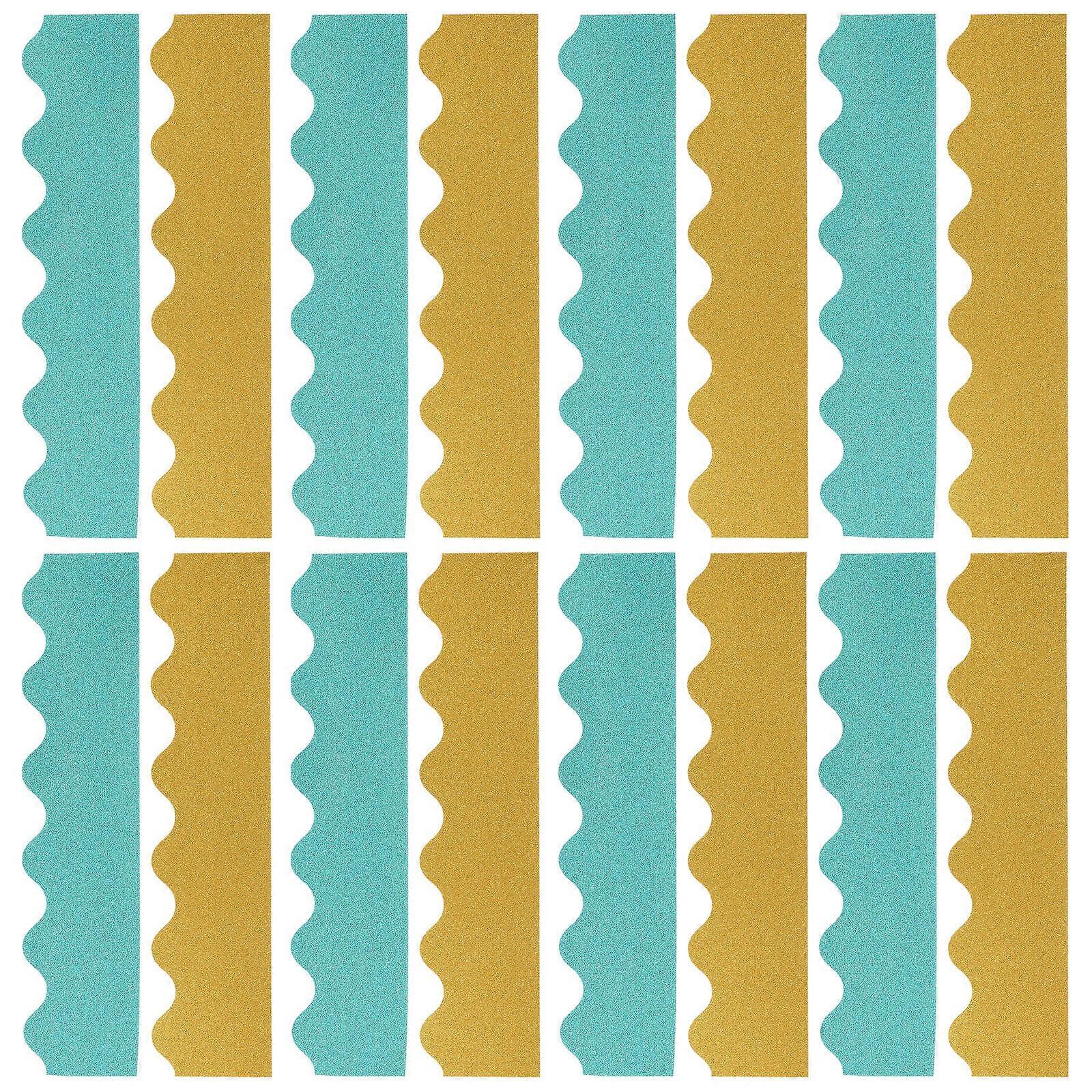 School Board Trims Adhesive Bulletin Borders for Decoration 4Sets