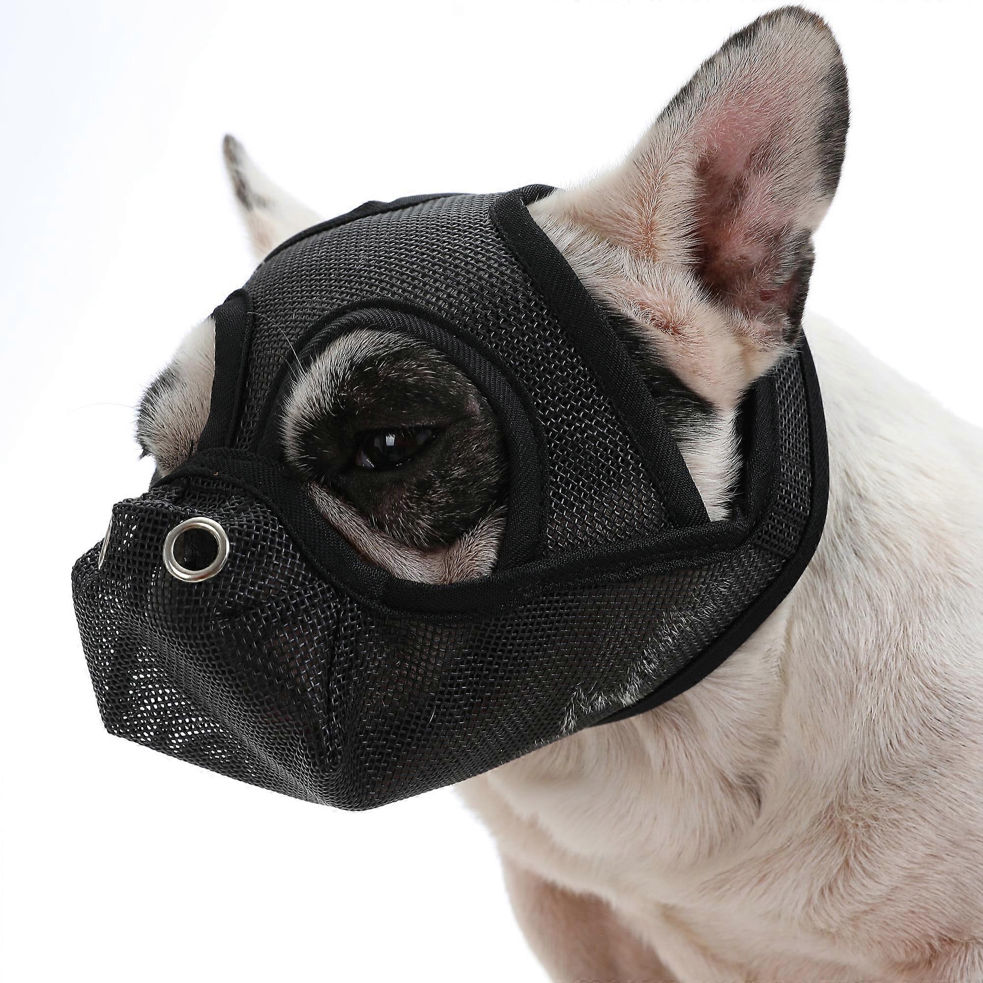 Mesh Muzzle,Breathable Mesh Snout Muzzle Breathable Mesh Solinder Siuke Yaliya Medium