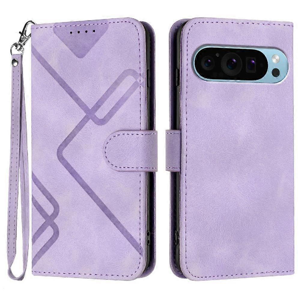 Case for Google Pixel 9 Magnetic Flip Wallet PU Leather Cover with Card Slot and Stand
