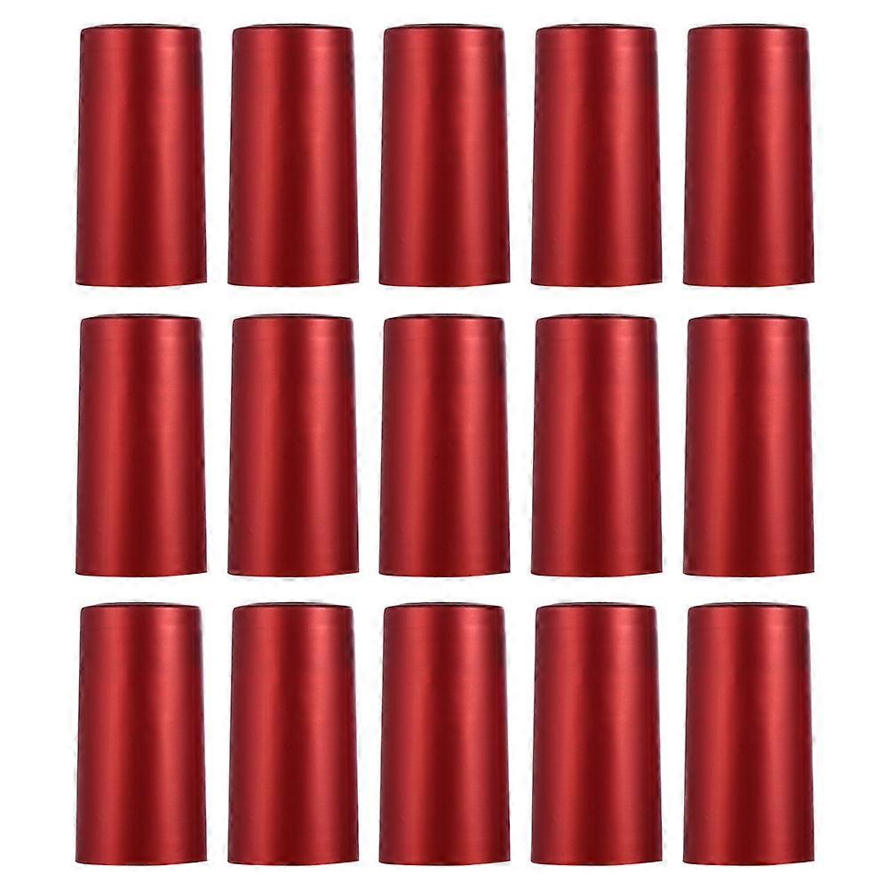 Heat Shrink Covers Used for Sealing 200Pcs Red Shrink Caps