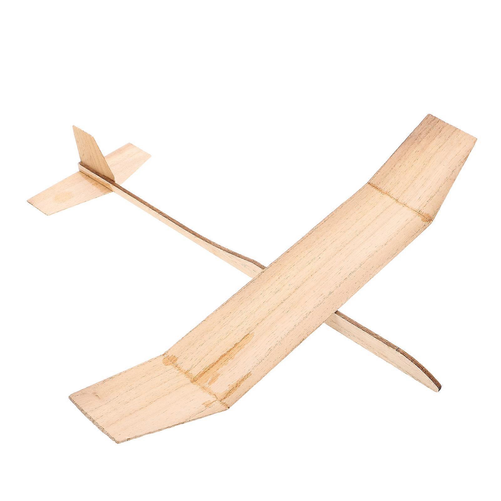 Unfinished Wood Airplane for Decor with DIY Paint Model Toy