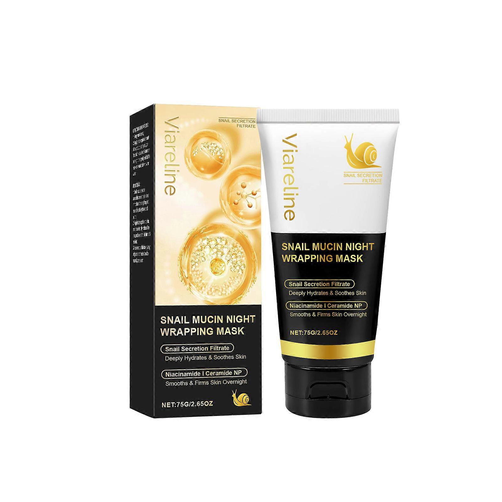 Viareline Snail Mucus Peel-Off Mask Nourishing, Hydrating, Gentle, Hydrating, Rejuvenating And Moisturizing Peel-Off Mask