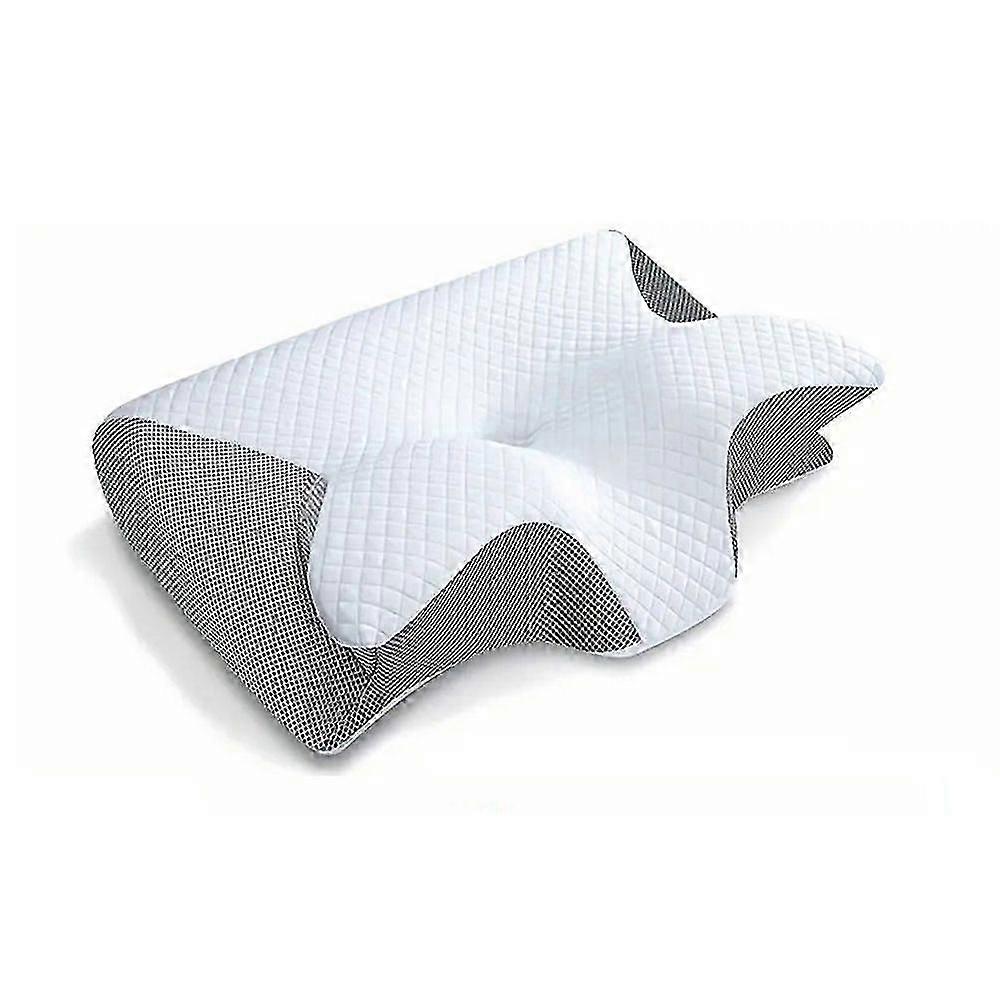 2 in 1 Ergonomic Memory Foam pillow Help Sleep,Protect The Neck Cervical Orthopedic Travel Neck Pillow For Sleeping For Home