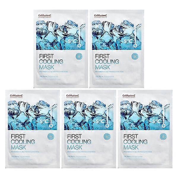 Cell Fusion C, First Cooling Beauty Mask, 5 Sheets, 0.95 oz (27 g) Each