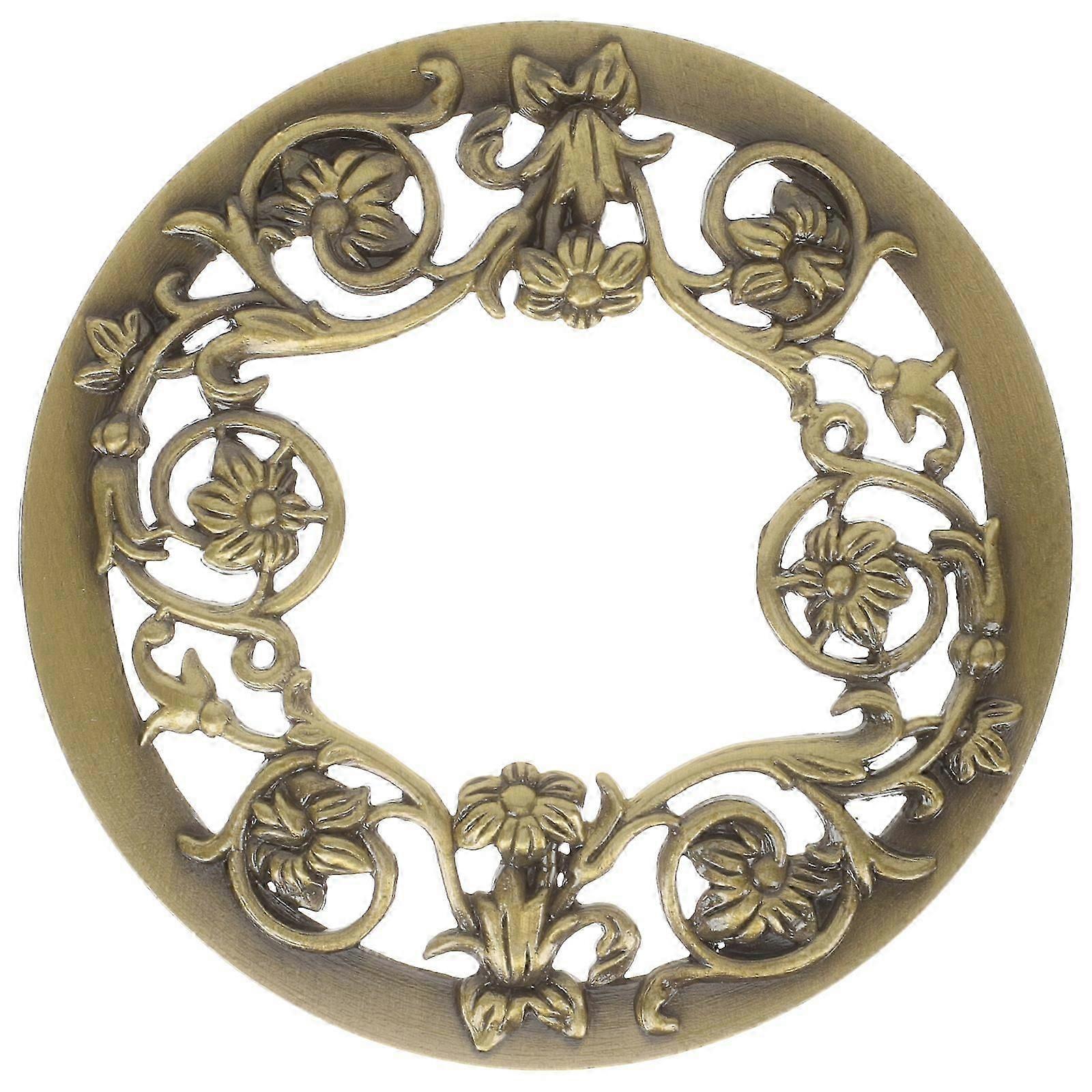 Built-in Aromatherapy Windproof Heat-gathering Lid Zinc Alloy Protective Lid for Home