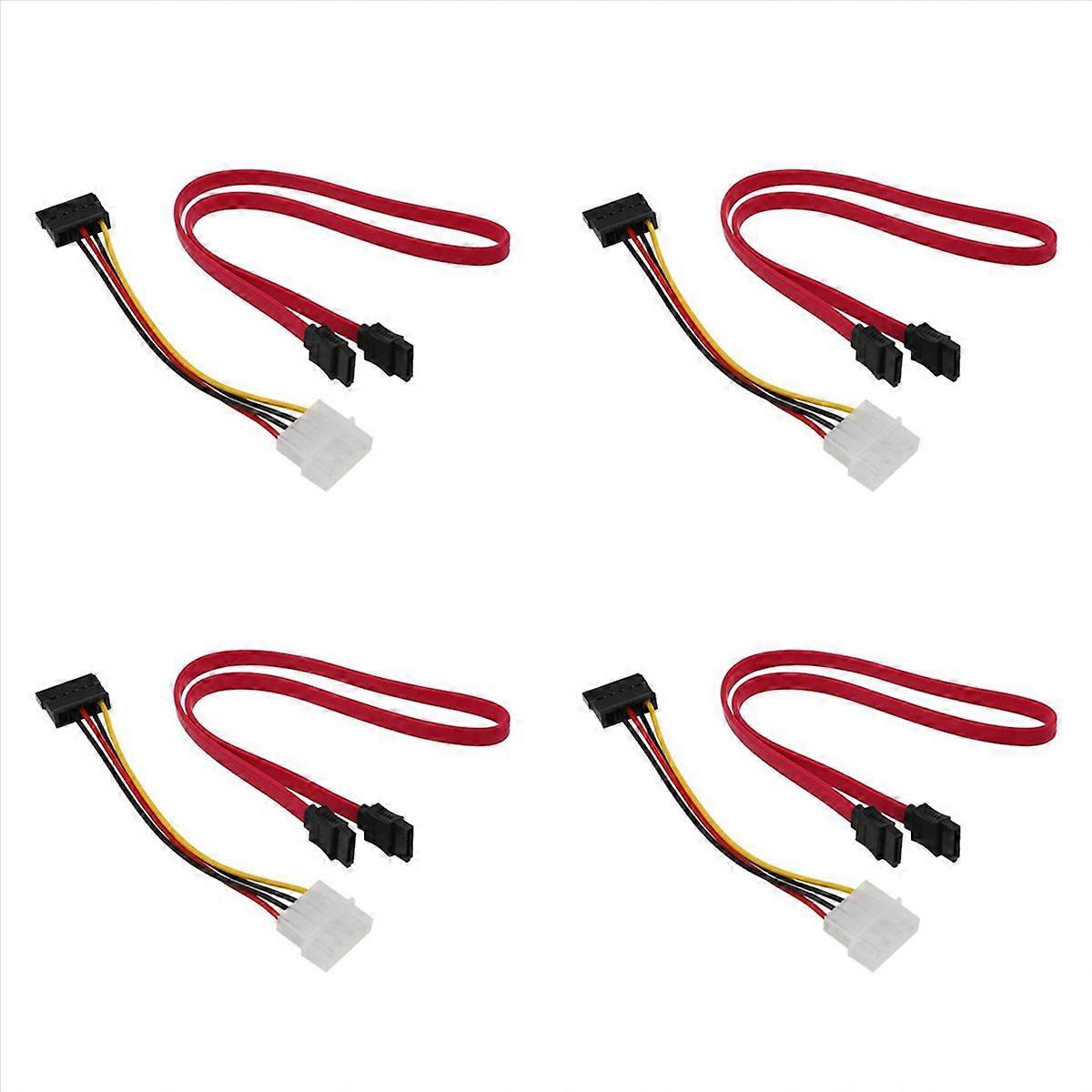 1 SATA Power Adapter Cable and 1 SATA Data Cable