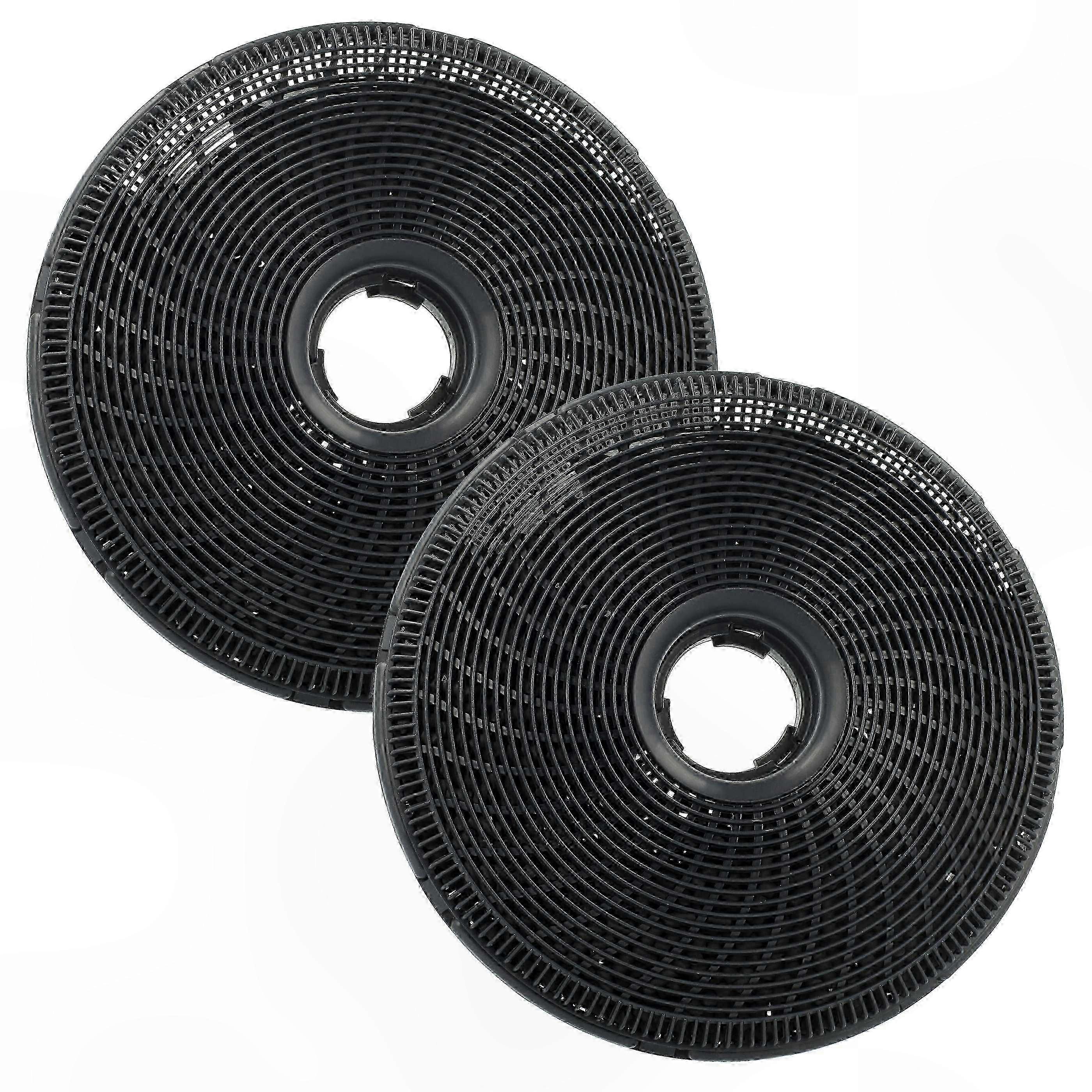2-Pack Replacement Activated Carbon Filters for Select Range Hoods by AEG, Compatible with DVE5671HG, DVE5971HB, DVB5860B, DVB5870B Models