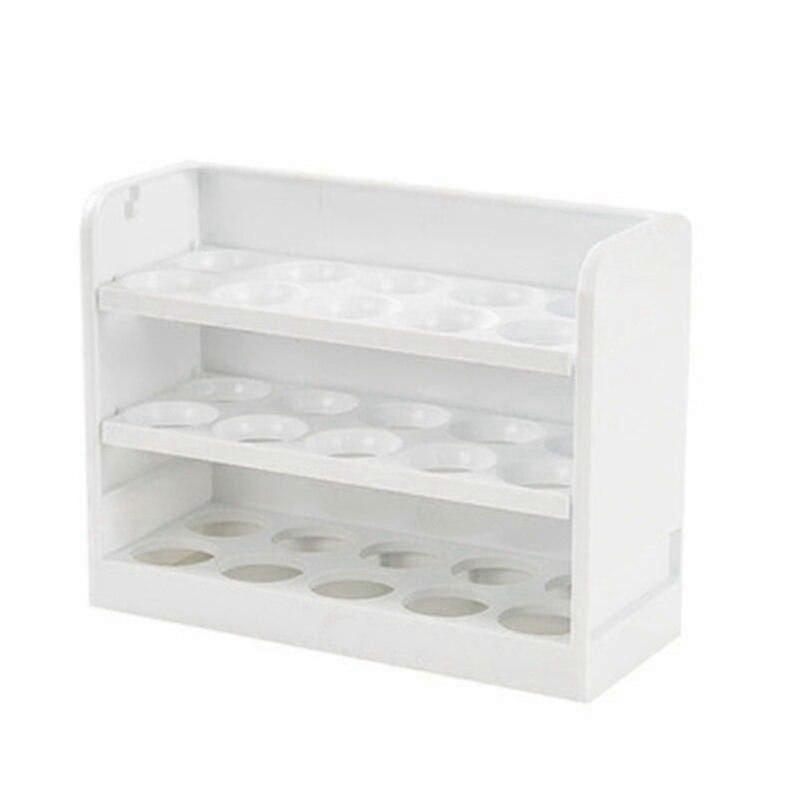 Egg Holder For Fridge Stackable Egg Storage Container For Refrigerator Door Boxes