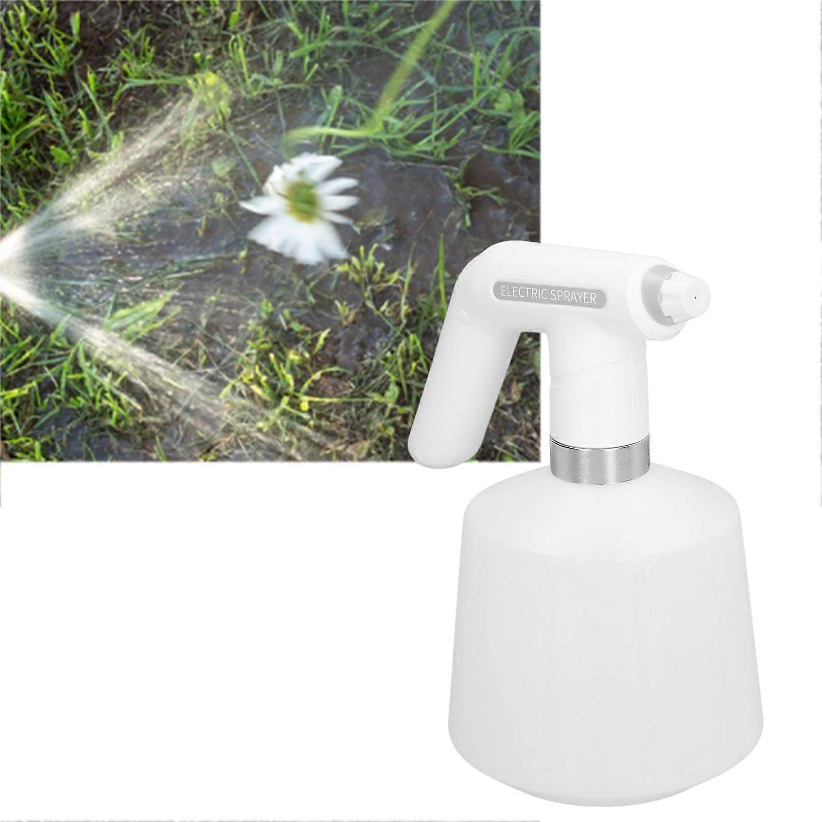 Electric Spray Bottle 2000mah USB Charging ABS and HDPE Rotating Sprinkler Automatic Watering Can for Garden 1.5L 