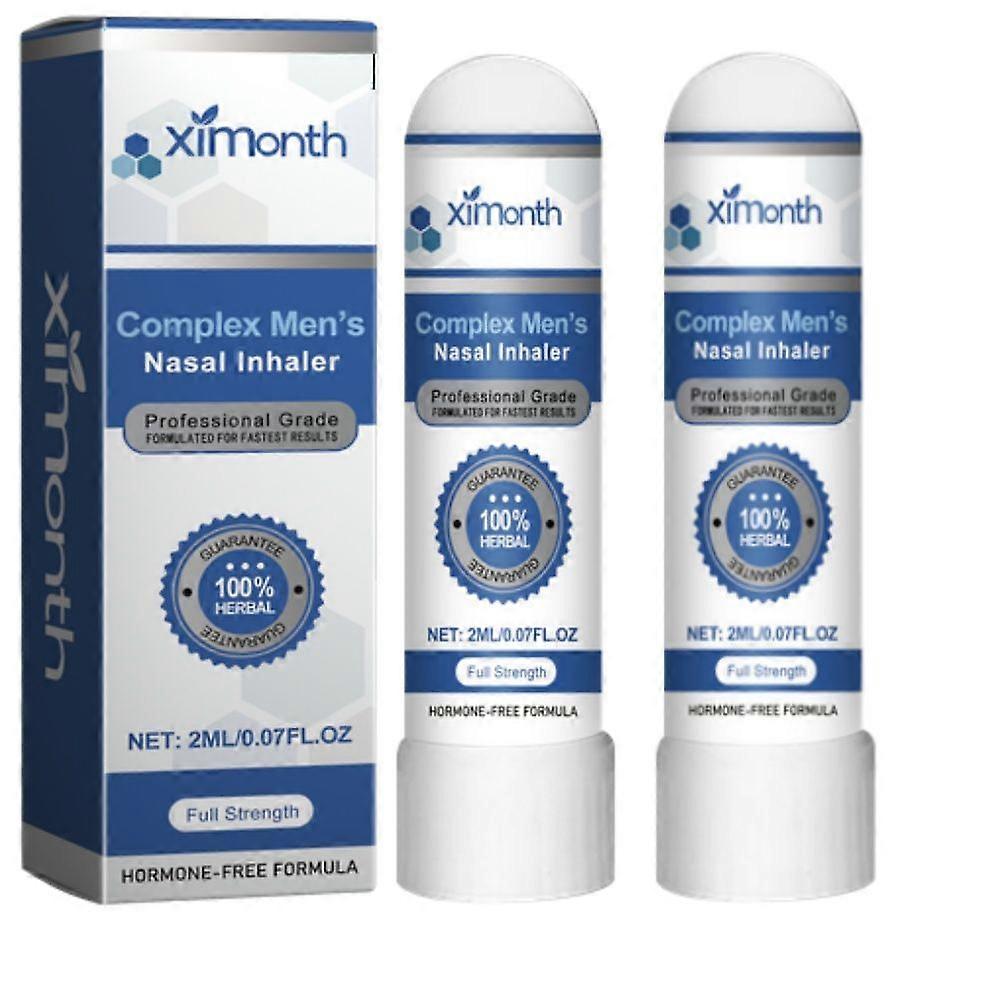 Mens Energy Boosting Nasal Suction Stick Natural Safe Formulation for Daily Use