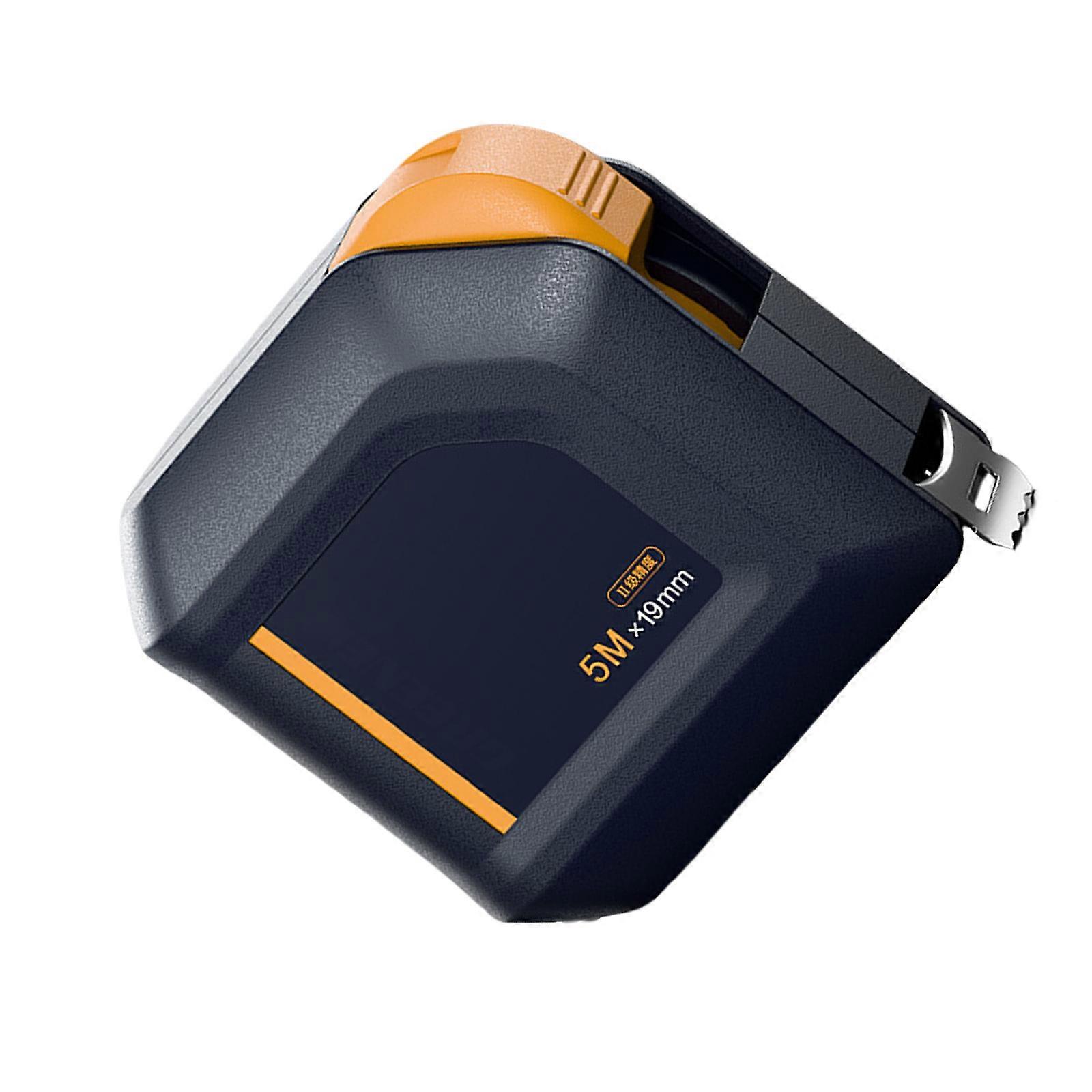 Portable Precisions Metric Ruler for Industry Construction Tape Measure Auto Lock Thickened Measuring Tape with Clip Multicolor