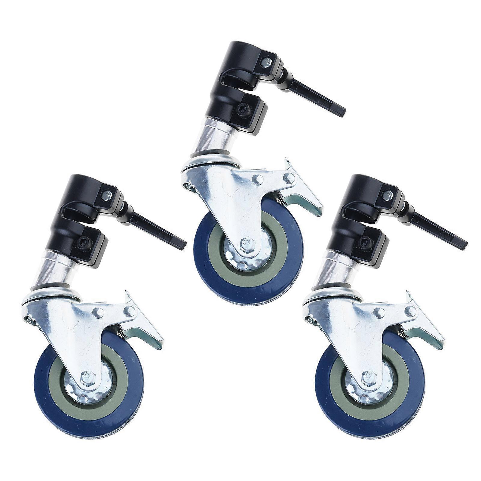 Heavy Duty Rolling Light Stand with Swiveling Casters 360 Degree Rotating for Photographers and Video Production Teams Multicolor