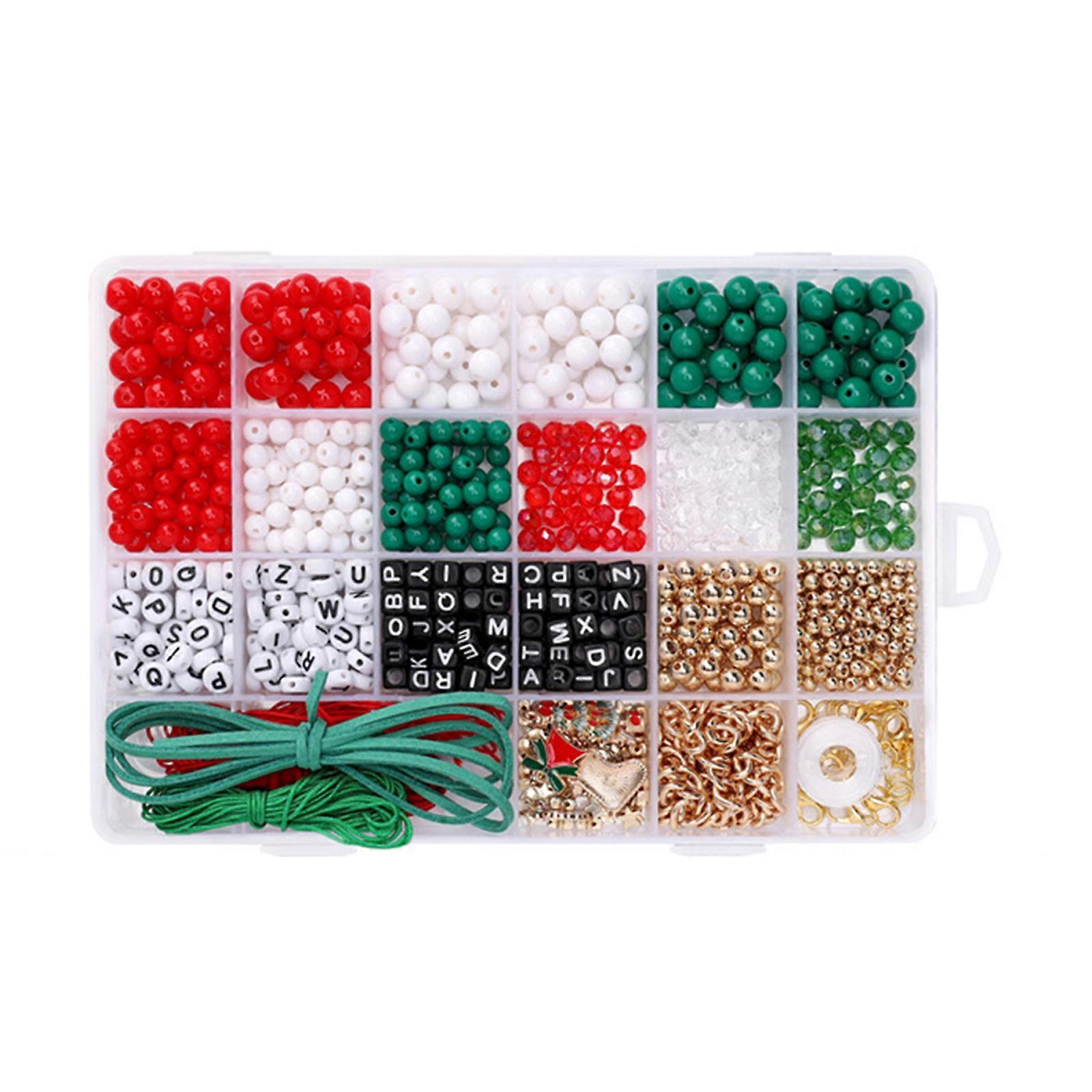 Colorful Beads for Bracelet Handcrafting Practical Jewelry Making Accessories for Hobbyists and Shopsy Component Multicolor
