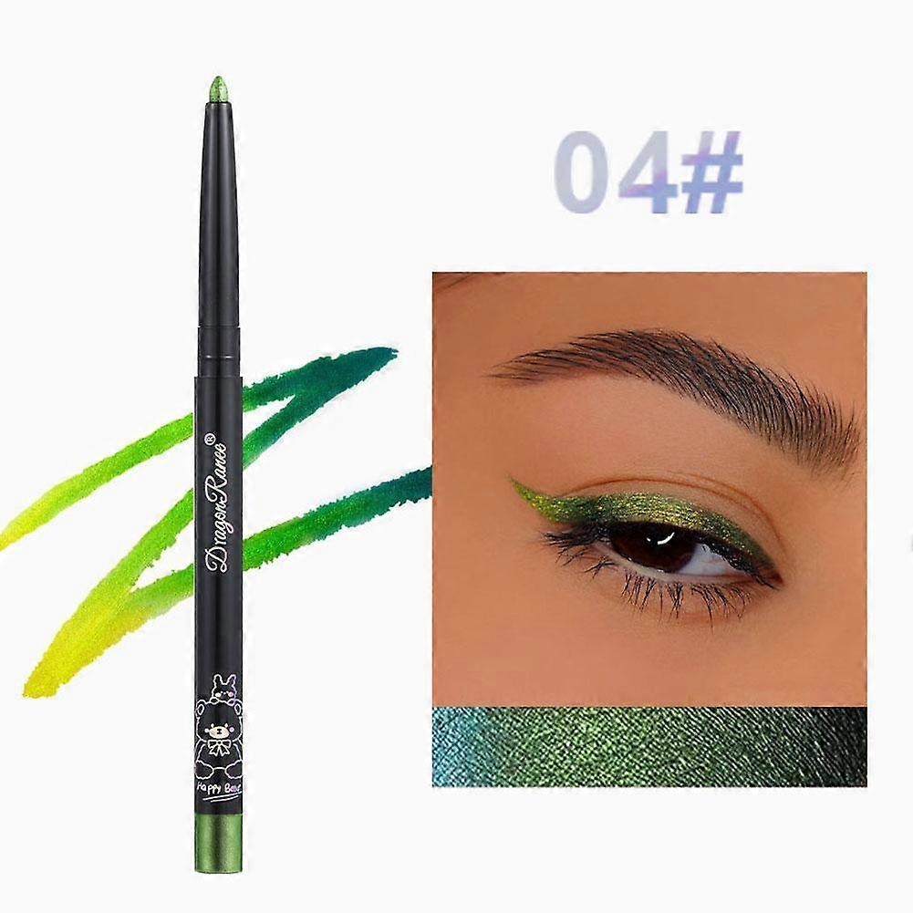 3-in-1 Temperature-Responsive Eyeliner Eyeshadow Brow Pen Long-Lasting Waterproof Hypoallergenic Makeup for Sensitive Eyes