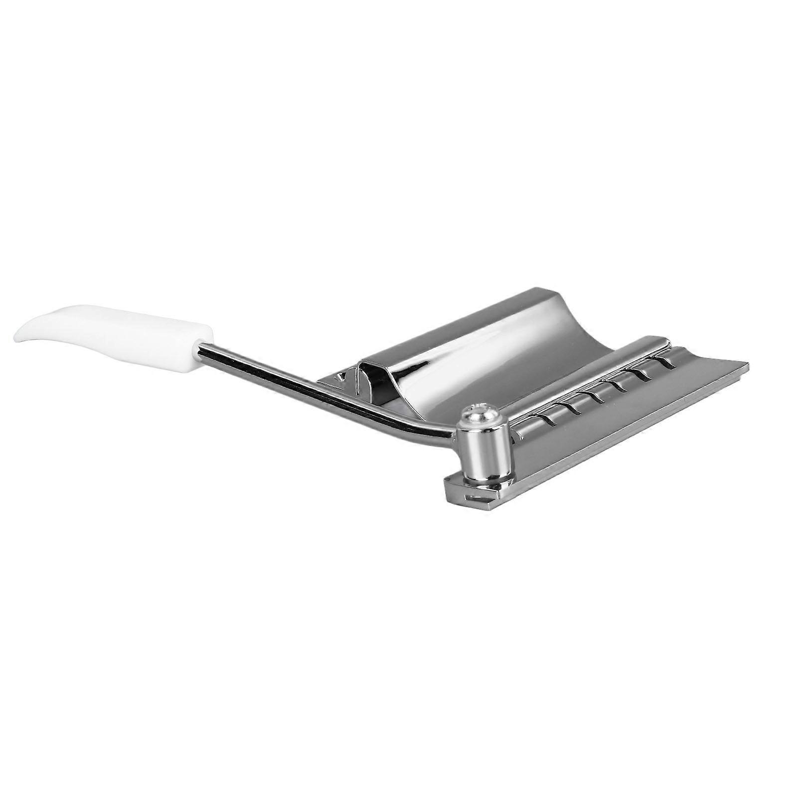 Electric Guitar Treble Bridge with Bar Adjustable Amplitude Guitar String Bridge Set for LP SG Series Silver