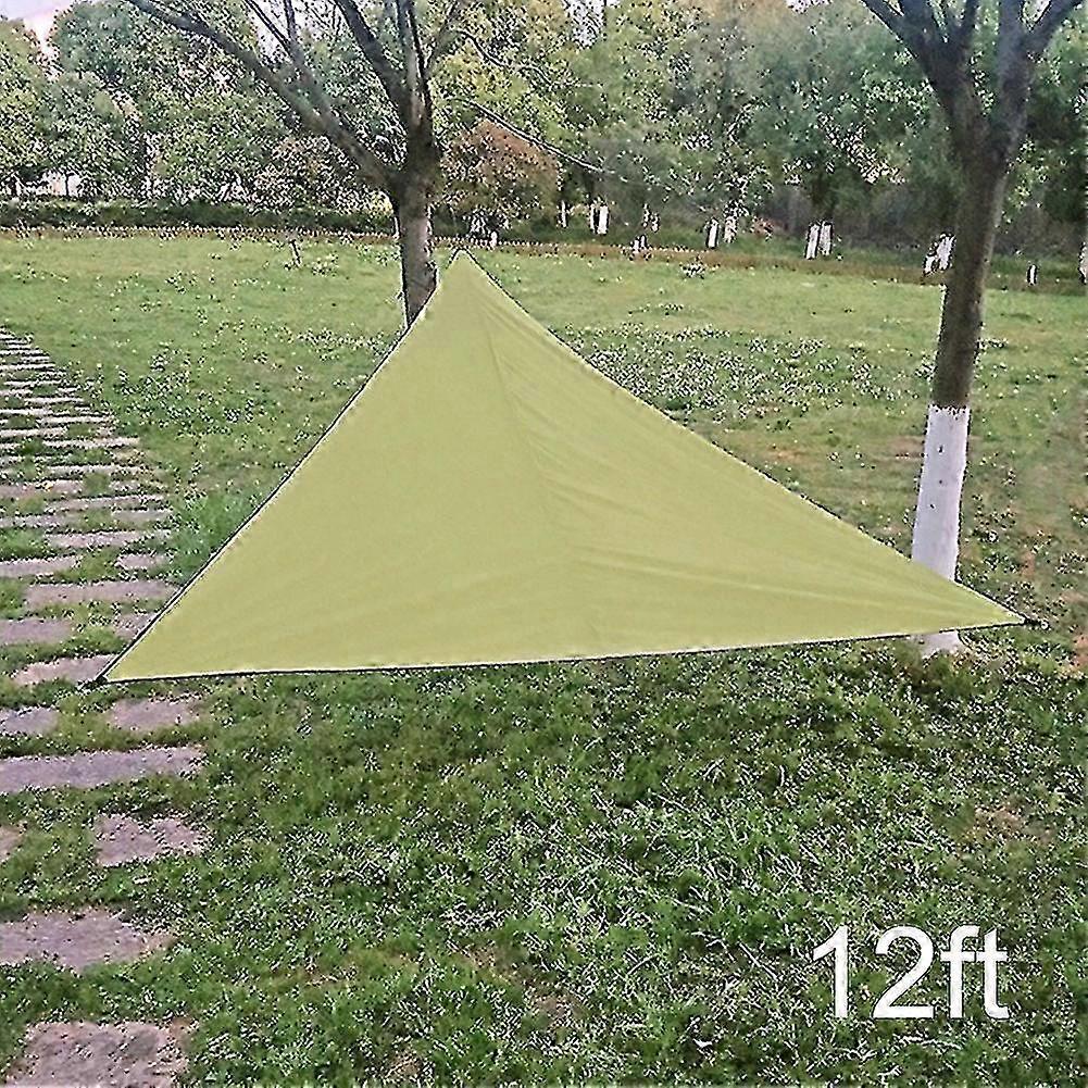 UV Protection Canopy Outdoor Shade Triangular Rainproof Sunproof Awning 0403