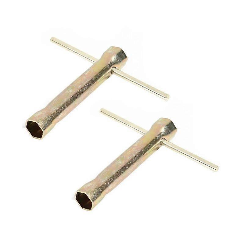 16/18mm Double End Ignition Spark Plug Spanner Wrench Socket with Torques Bar