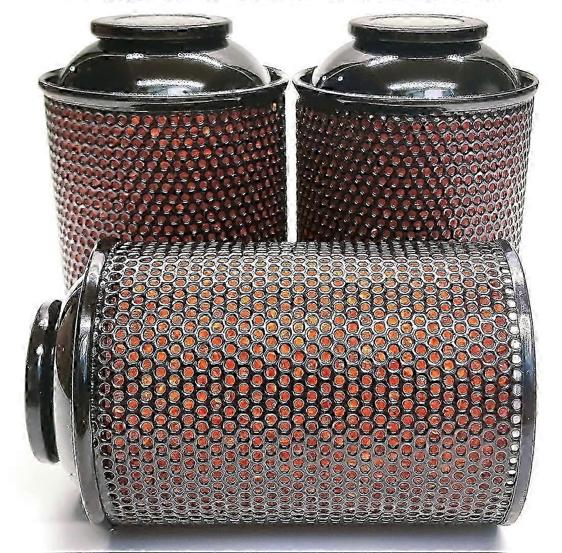 Gun Safe Dehumidifier with Silica Gel Canisters - 3 Pack for Gun Cases & Tool Boxes - Effective Humidity Control