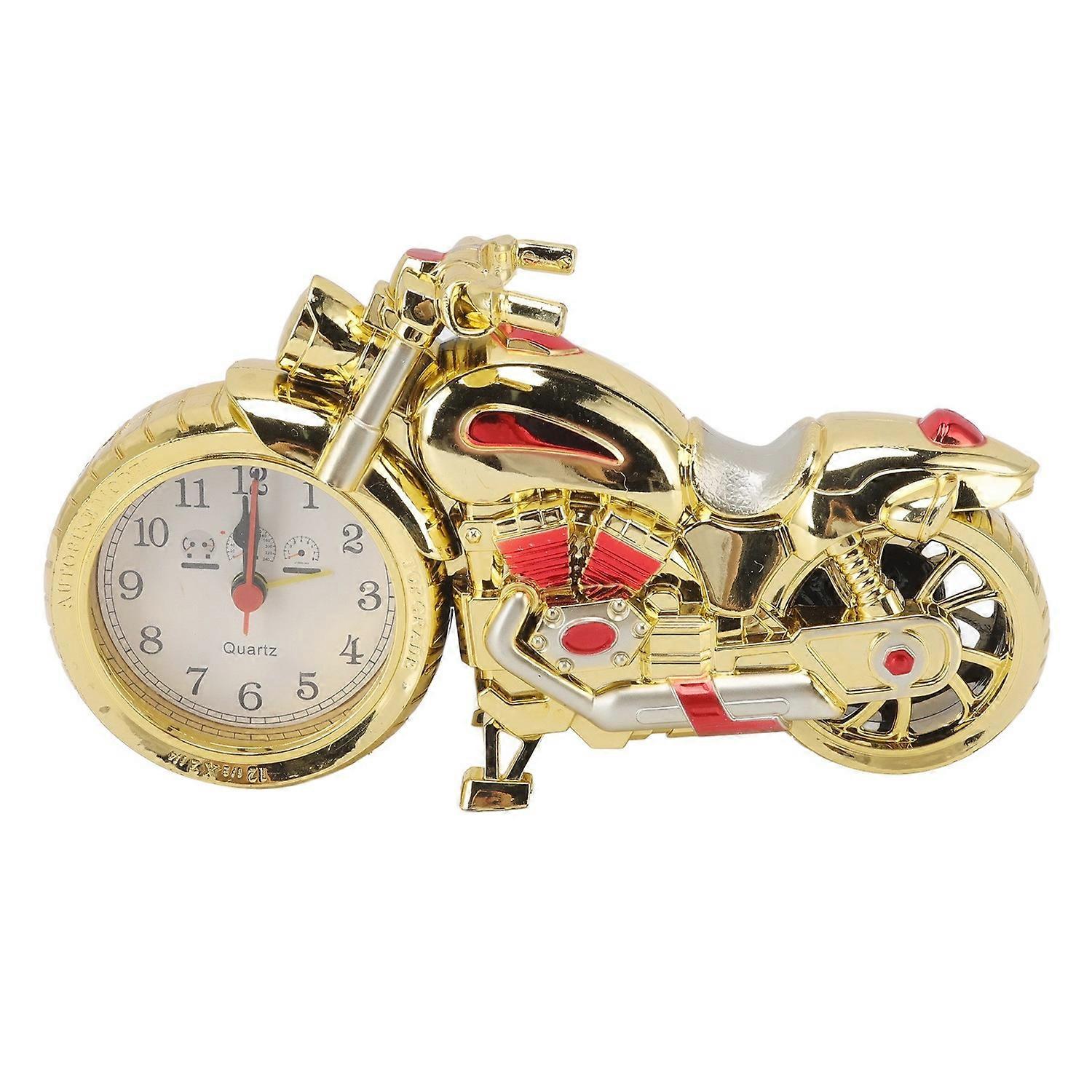 Motorcycle Alarm Clock Ingenious Vintage Simulation Motorcycle Model Alarm Clock for Children Home C