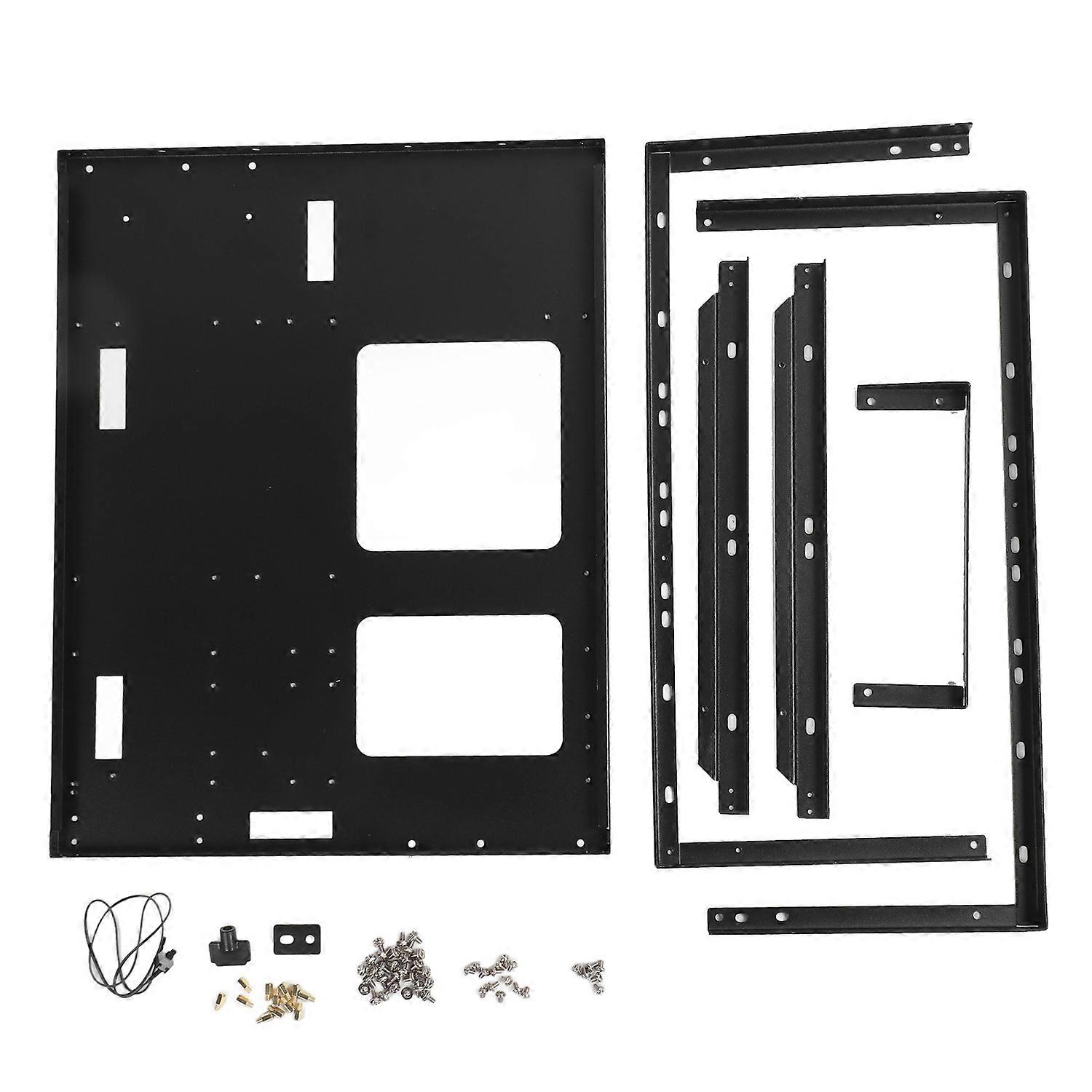 ATX Open Chassis Case Rack Stackable Supports X79 X99 Dual Channels Gaming PC Case Open Frame for EA