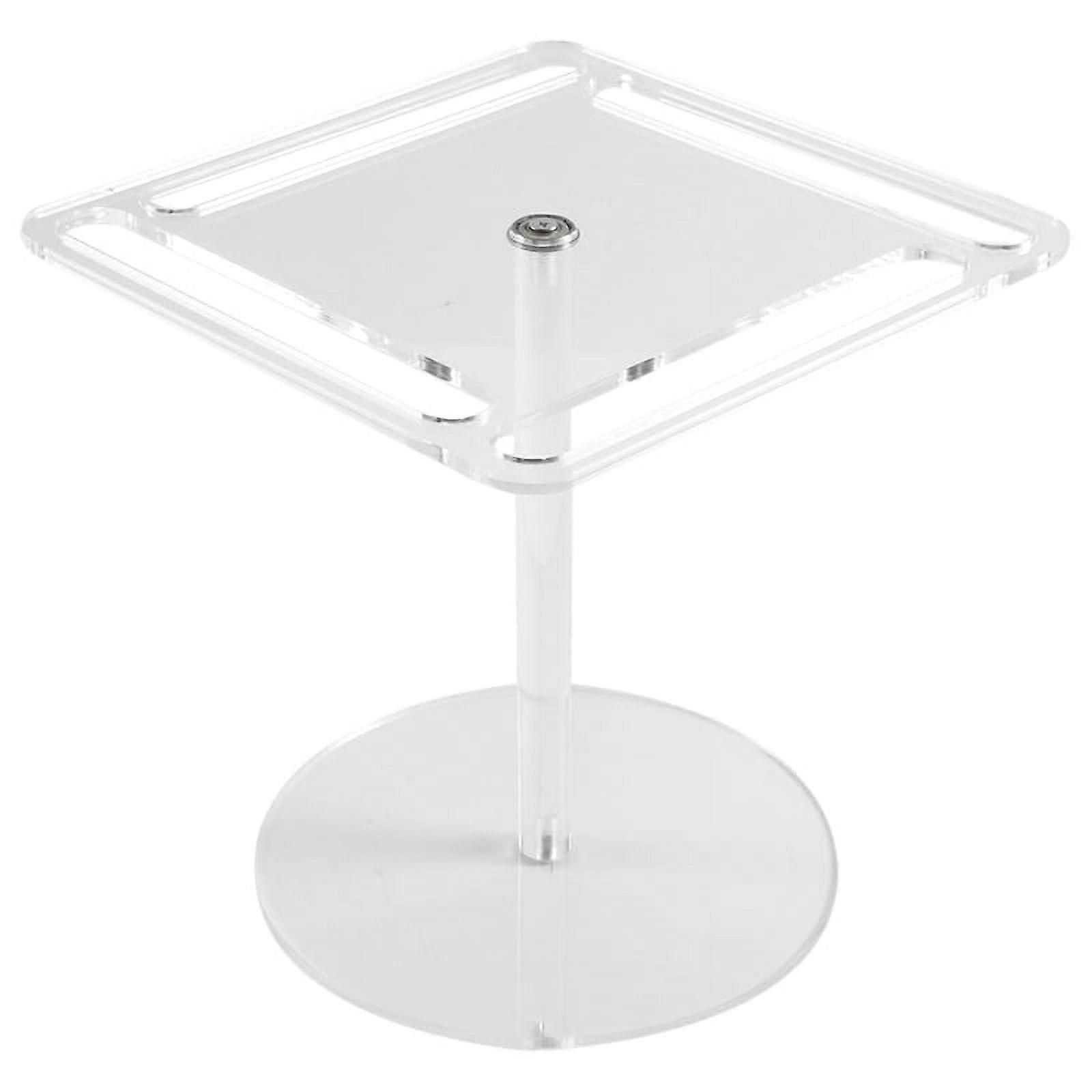 Acrylic Sunglasses Holder Stand 360 Degree Rotating Eyeglasses Display Rack Eyewear Organizer Transparent Single Layer