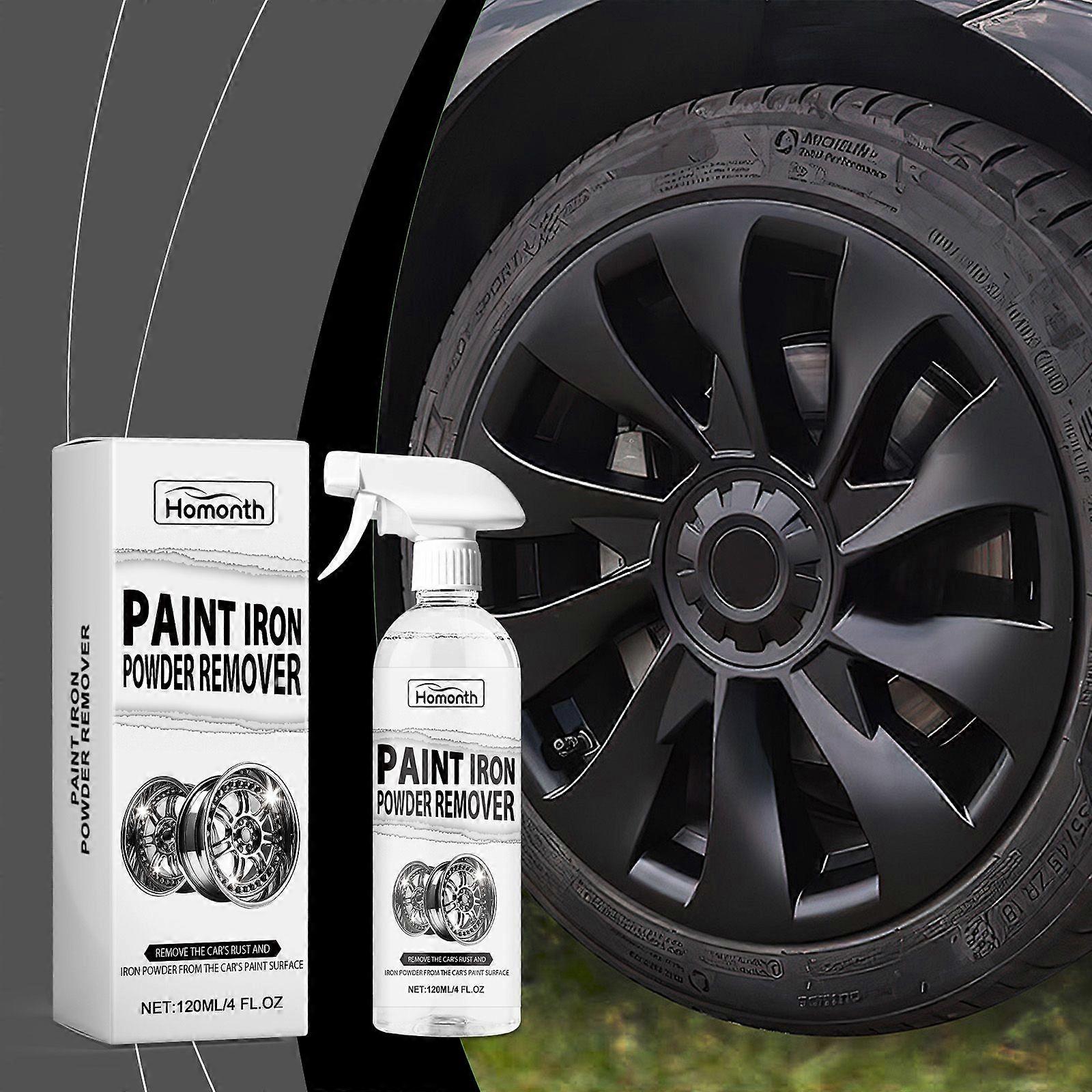 Homonth Car Wheel Hub Rust Removing Cleanser Paint Rust Cleaning Decontamination Daily Maintenance Brightening Cleaner