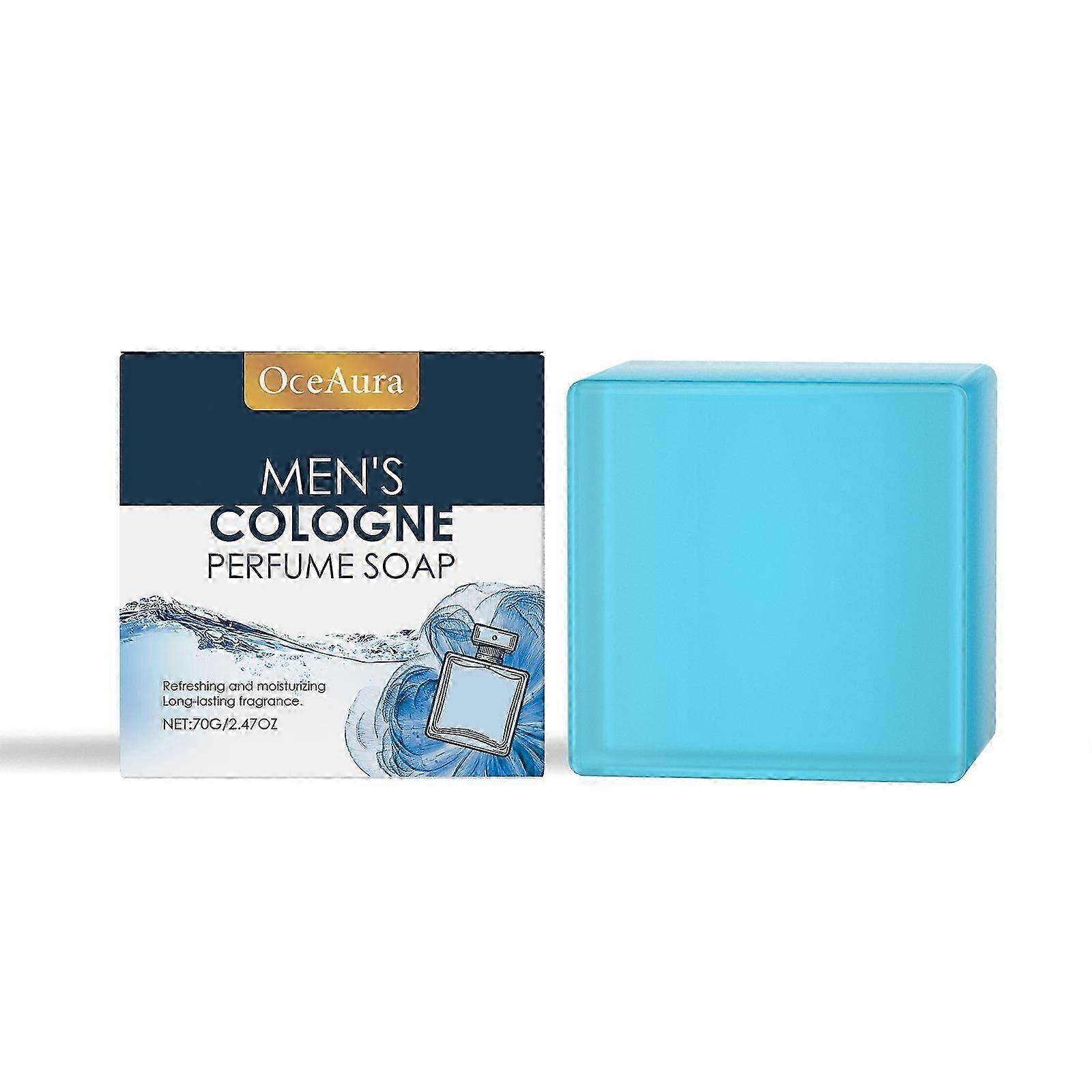 Oceaura Men's Bath Soap Gently Cleanses The Body And Skin, Leaving It Refreshing And Non-Greasy, Providing A Comfortable Care Experience