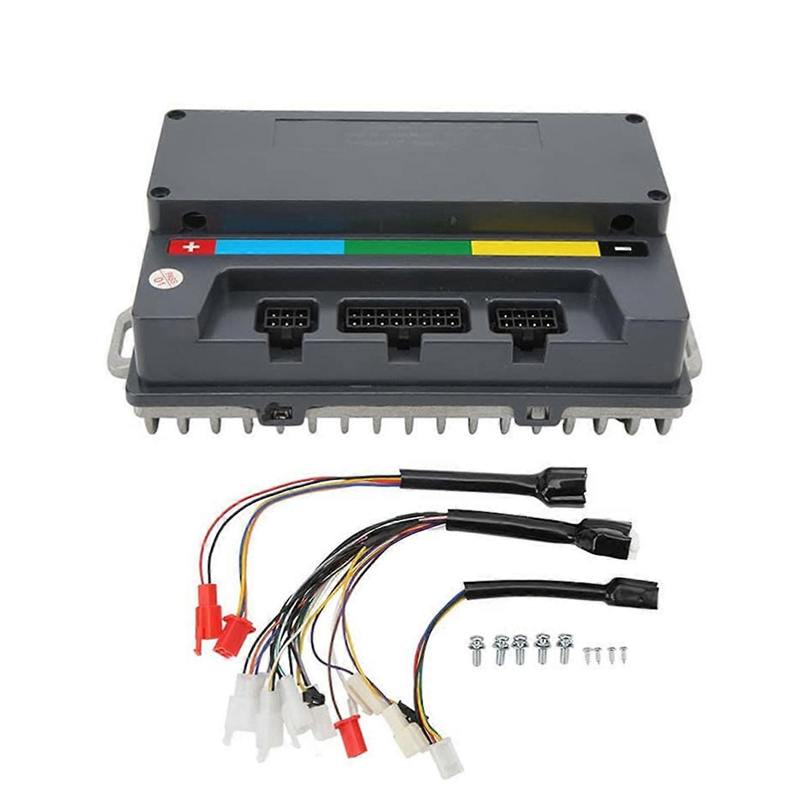 PC Compatible Motor Controllers IP67 Defense Not Theft Parking Mode Included Plastic Sine Waves Control for E Scooters Multicolor