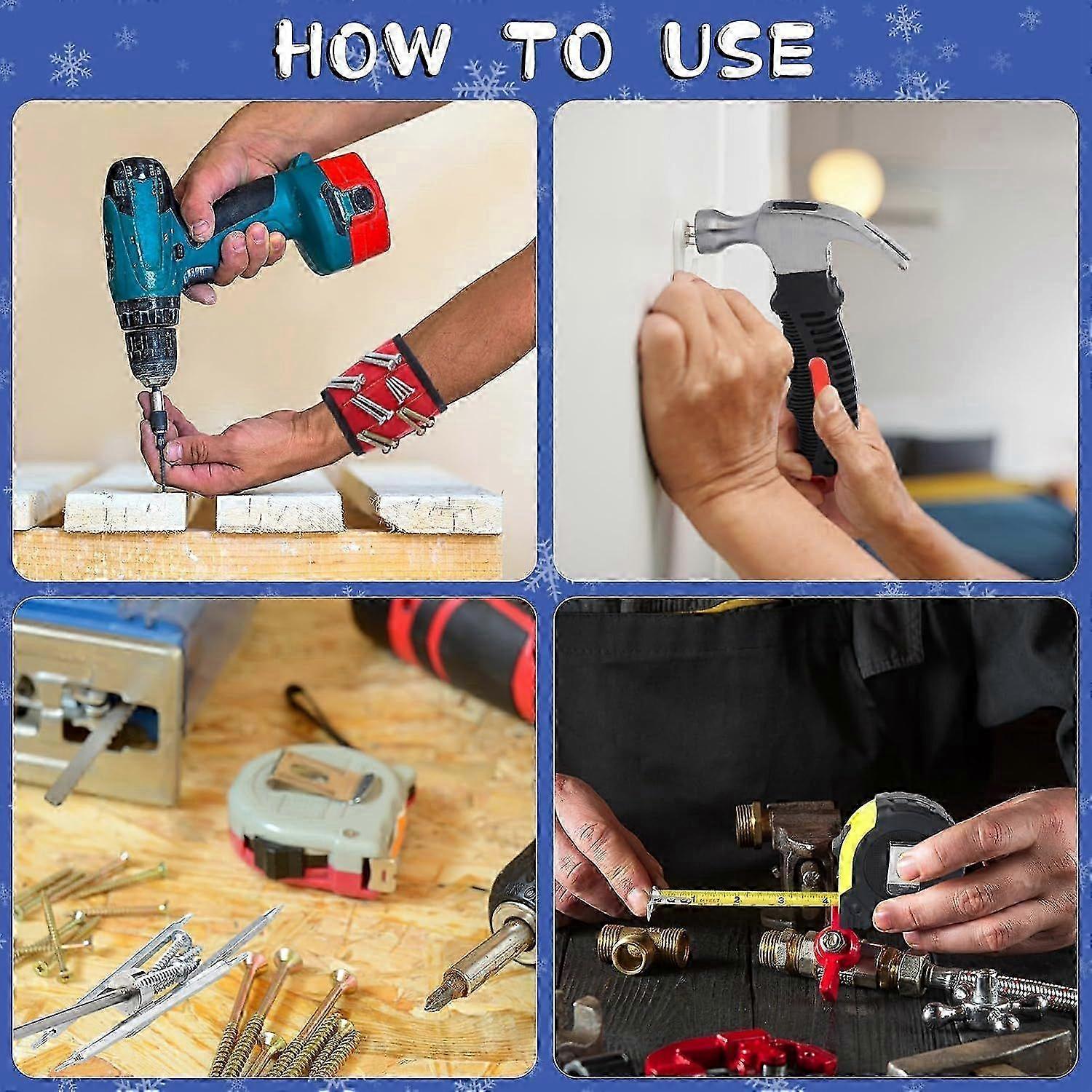 Calendar de Advent pentru scule de mână pentru bărbați 2025, numărătoare inversă de Crăciun pe 24 de zile, pentru uz casnic