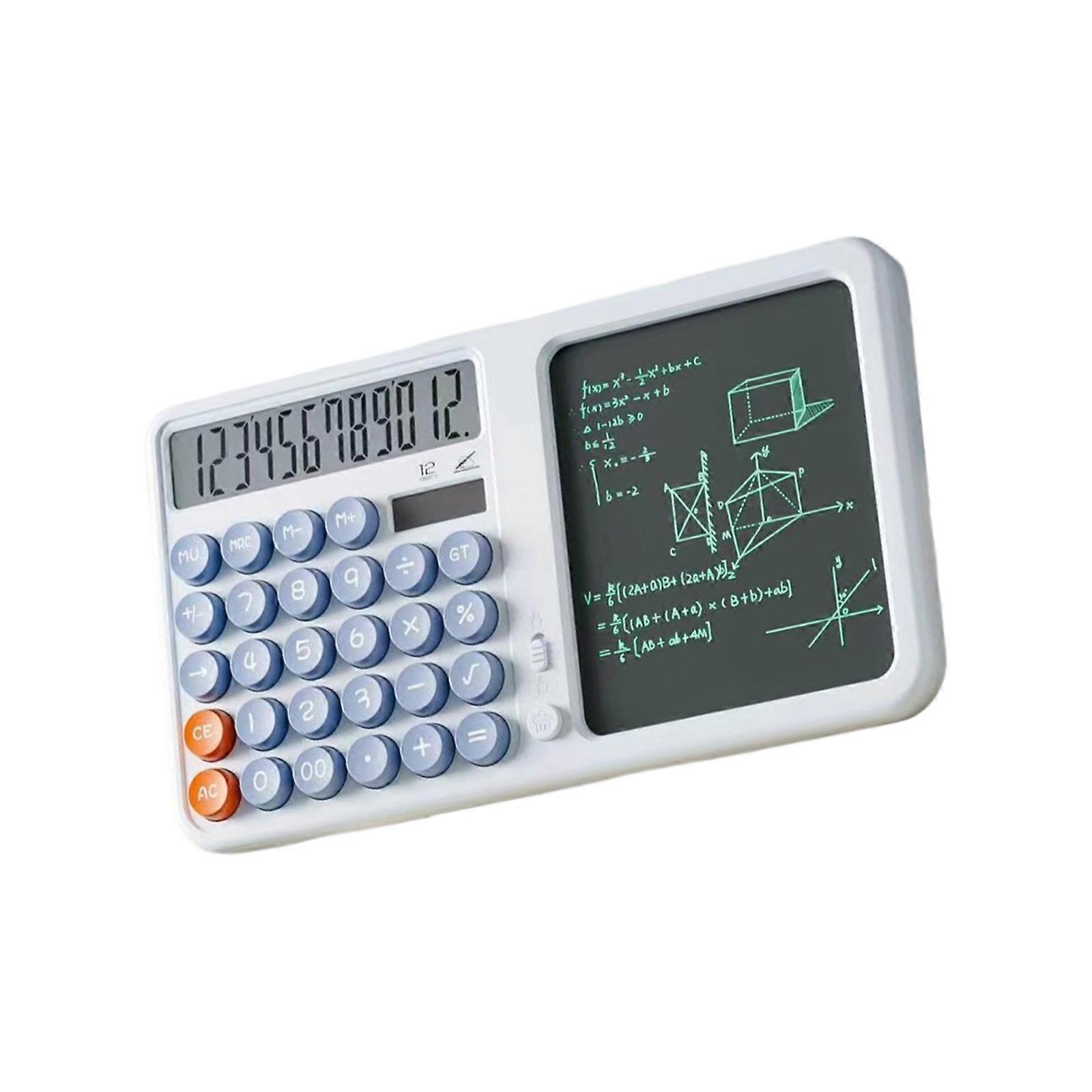 Solar Calculator With Key Build In Board Pen And Small Portable Office Design  Xunzi