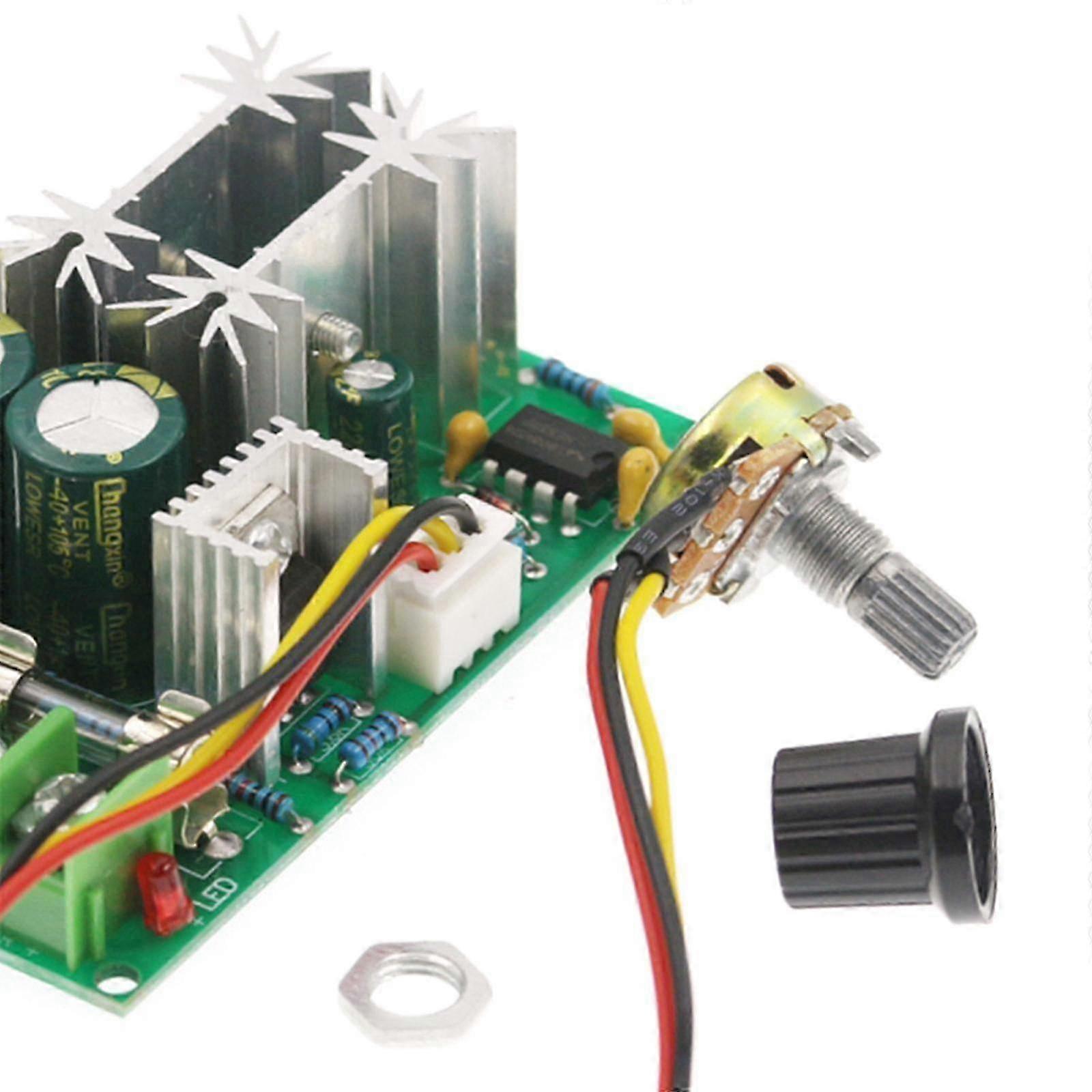 10-60V 20A PWM DC Motor Speed Controller High Drive Module Easy To Use