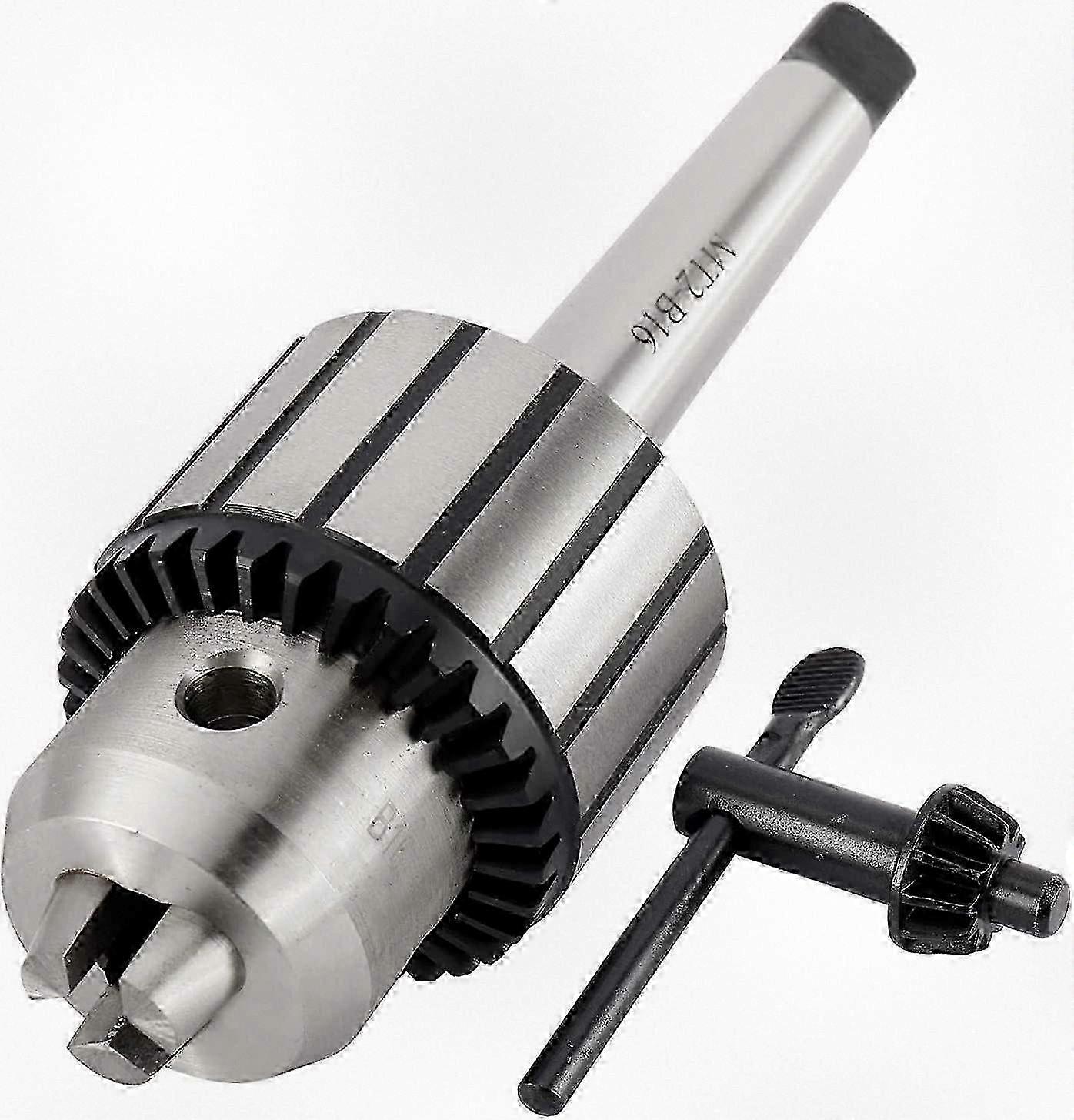 High-Quality B16/1-13mm Keyed Drill Chuck for Precision Centering, Tapping, and Drilling on Metal and Wood Lathes
