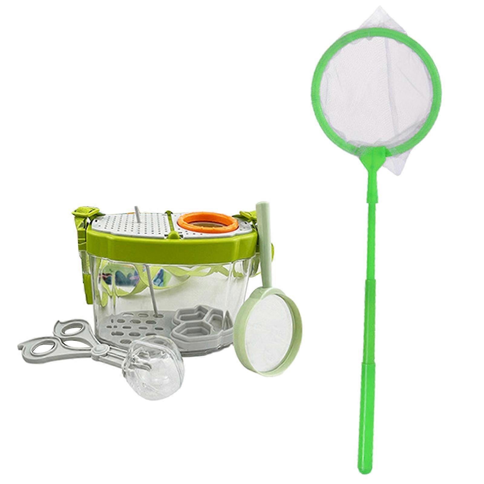 Outdoor Playset for Kids Bug Catching Set Observation Box Bug Viewer Insect Exploration Set for Kids Multicolor