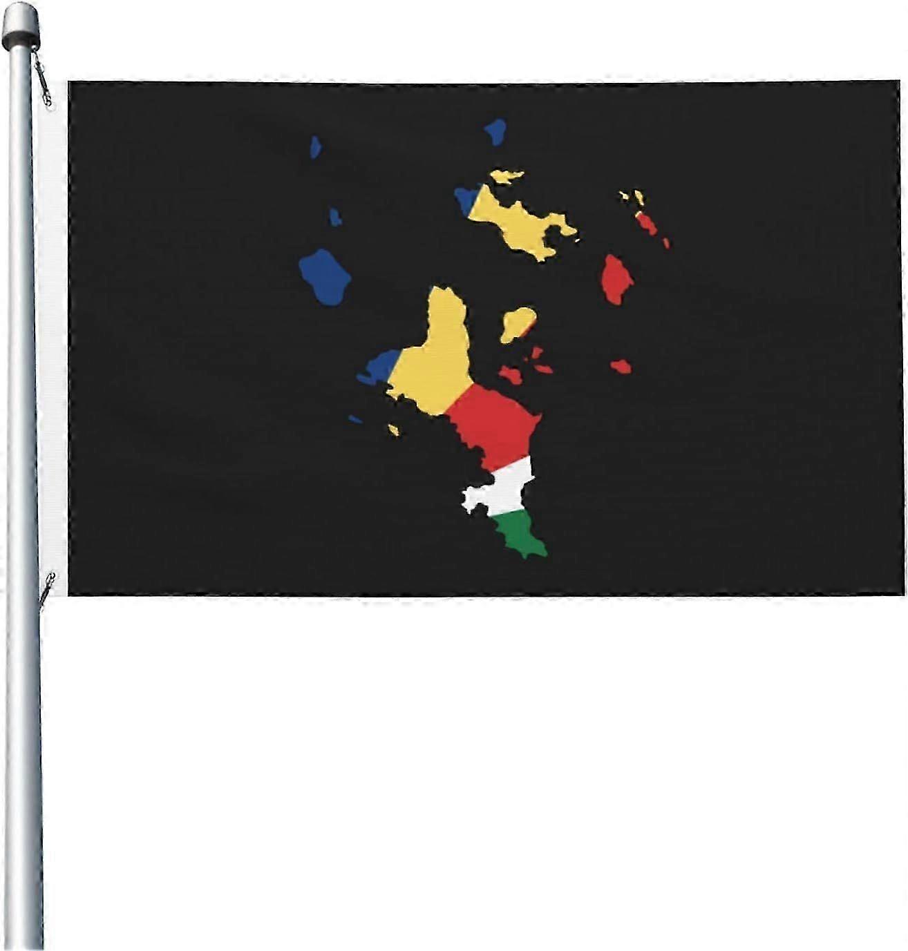 Seychlles Terrain Map Flag Mode A-3281