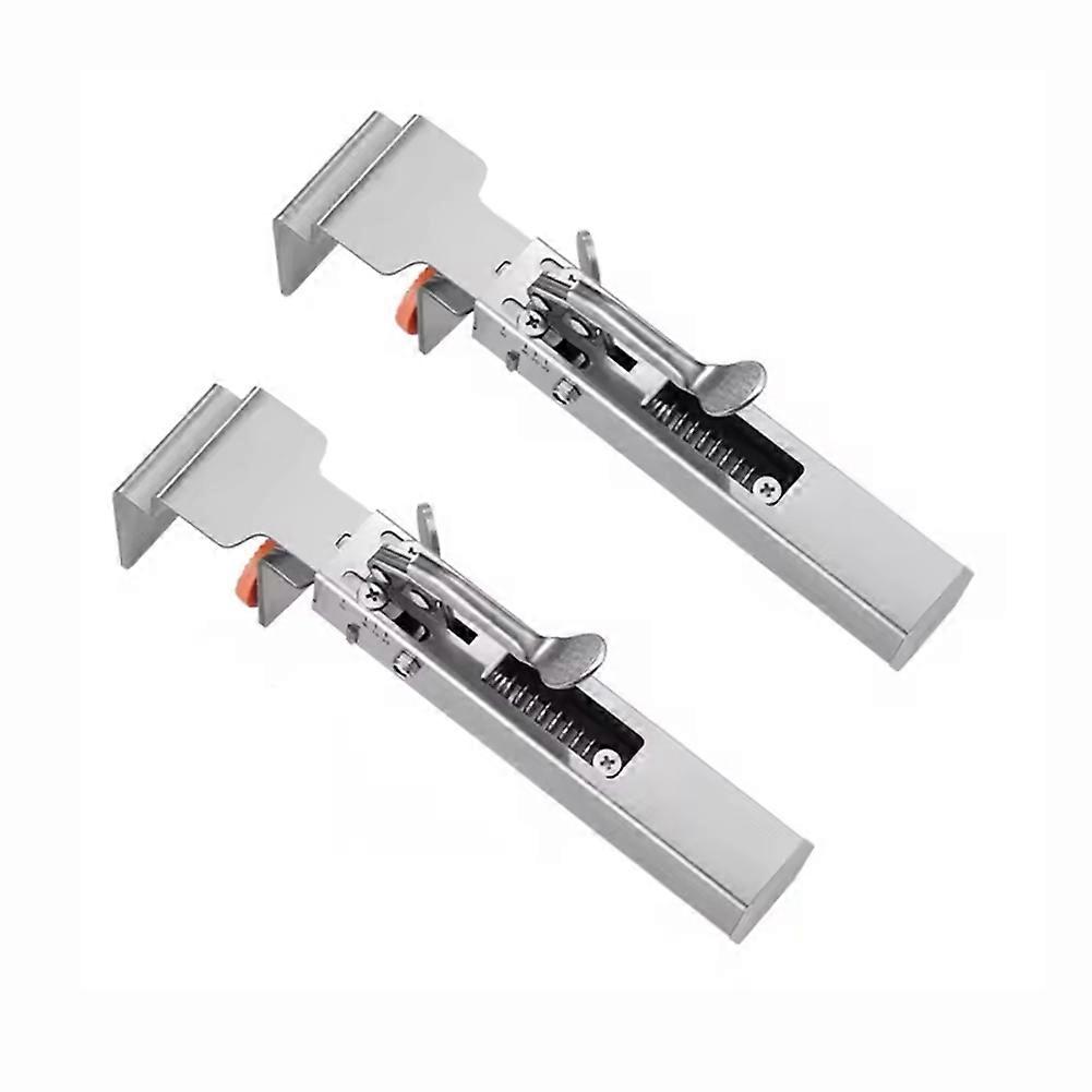 Drawer Fastening Clip Drawer Front Mounting Clip for Accurate and Quick Installation of Drawer Panels, Adjustable Clamp