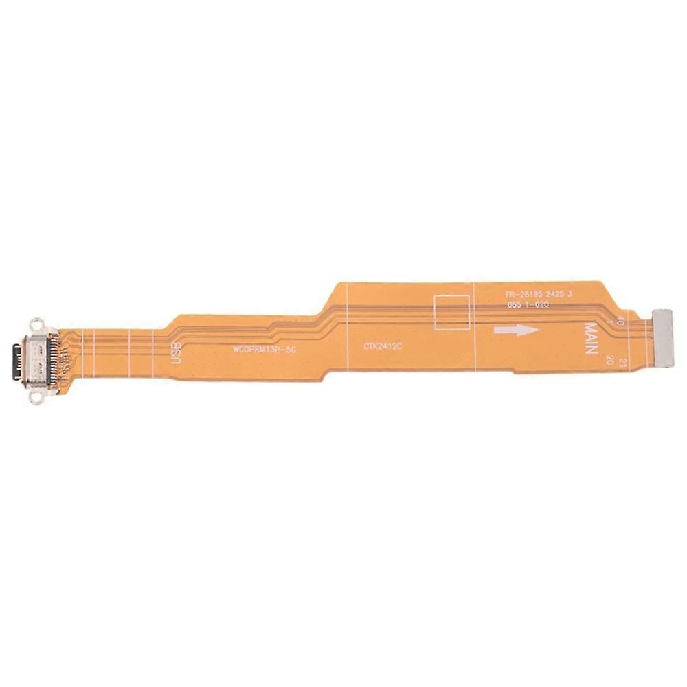 Compatible For Realme 13 Pro 5G (Global) Charging Port Flex Cable Replacement Part (without Logo)