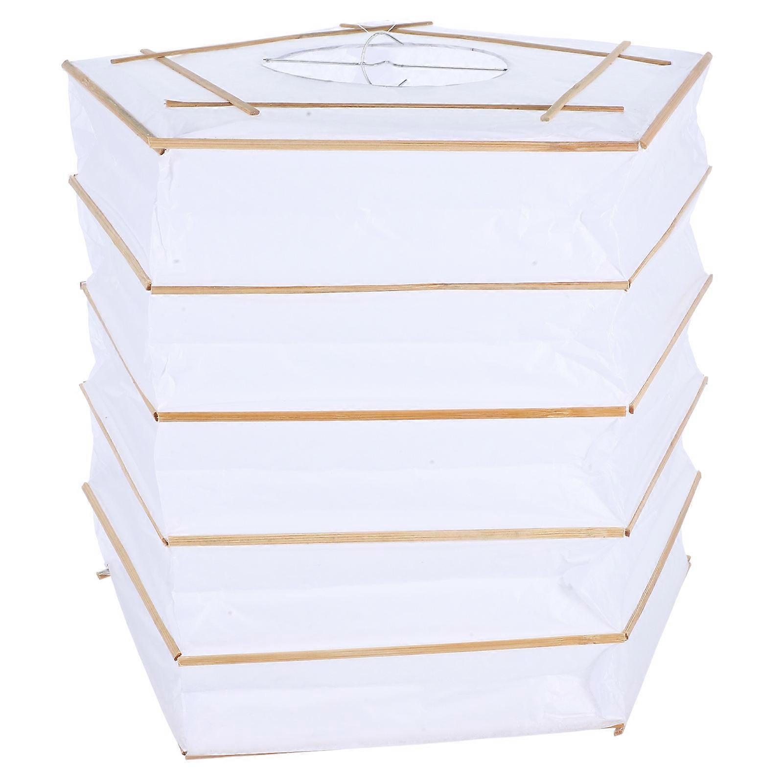 Handcrafted Paper Lantern Lamp Shade for Decor Foldable Pendant