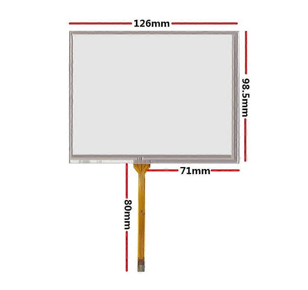 Der 5,6-Zoll-Touchscreen ist geeignet für AT056TN04 v.6 TM056KDH01 02 Handschrifterkennungsbildschirm 126*98,5 mm